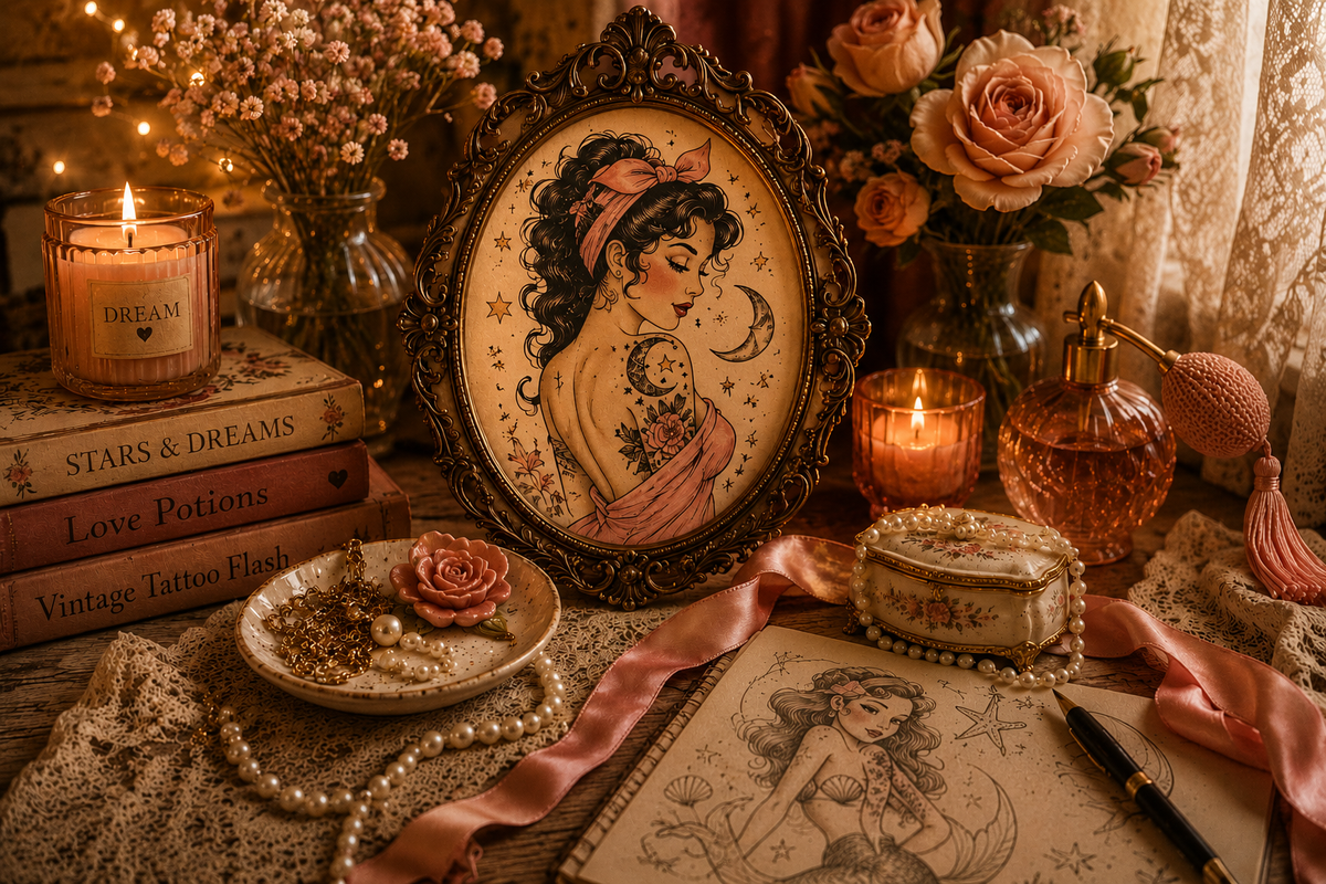 Whimsical Pinup