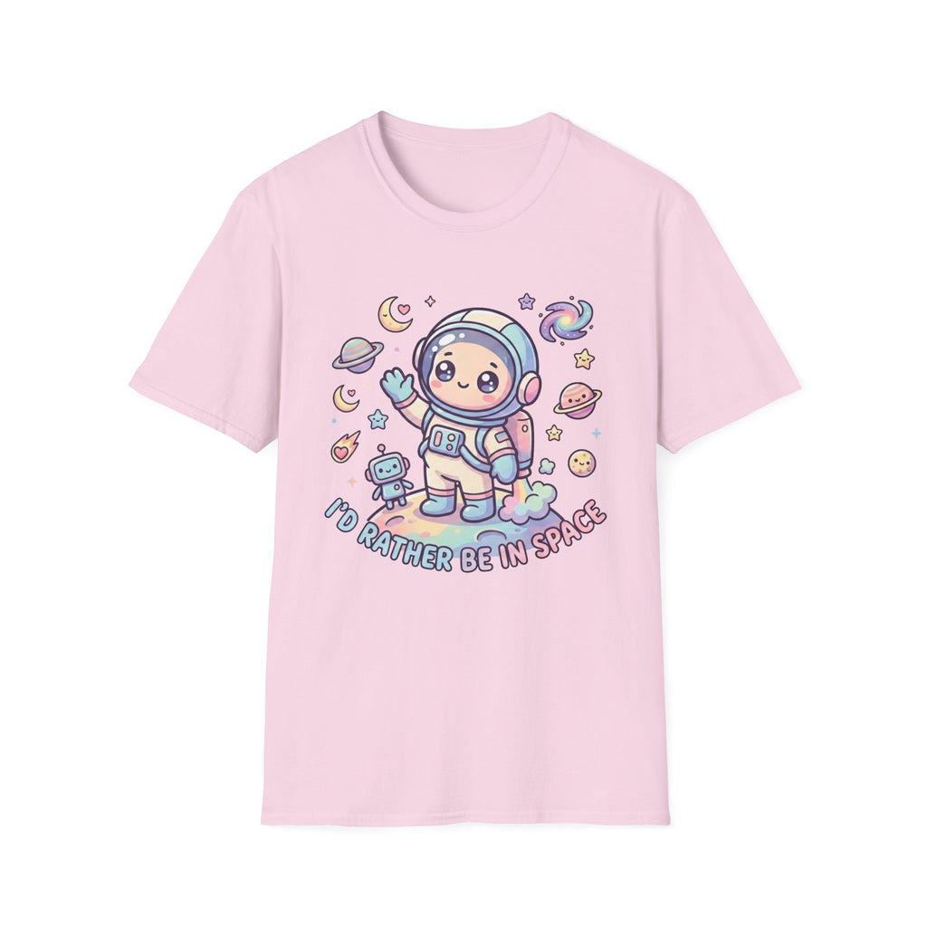 I'd Rather Be In Space On Moon T-Shirt