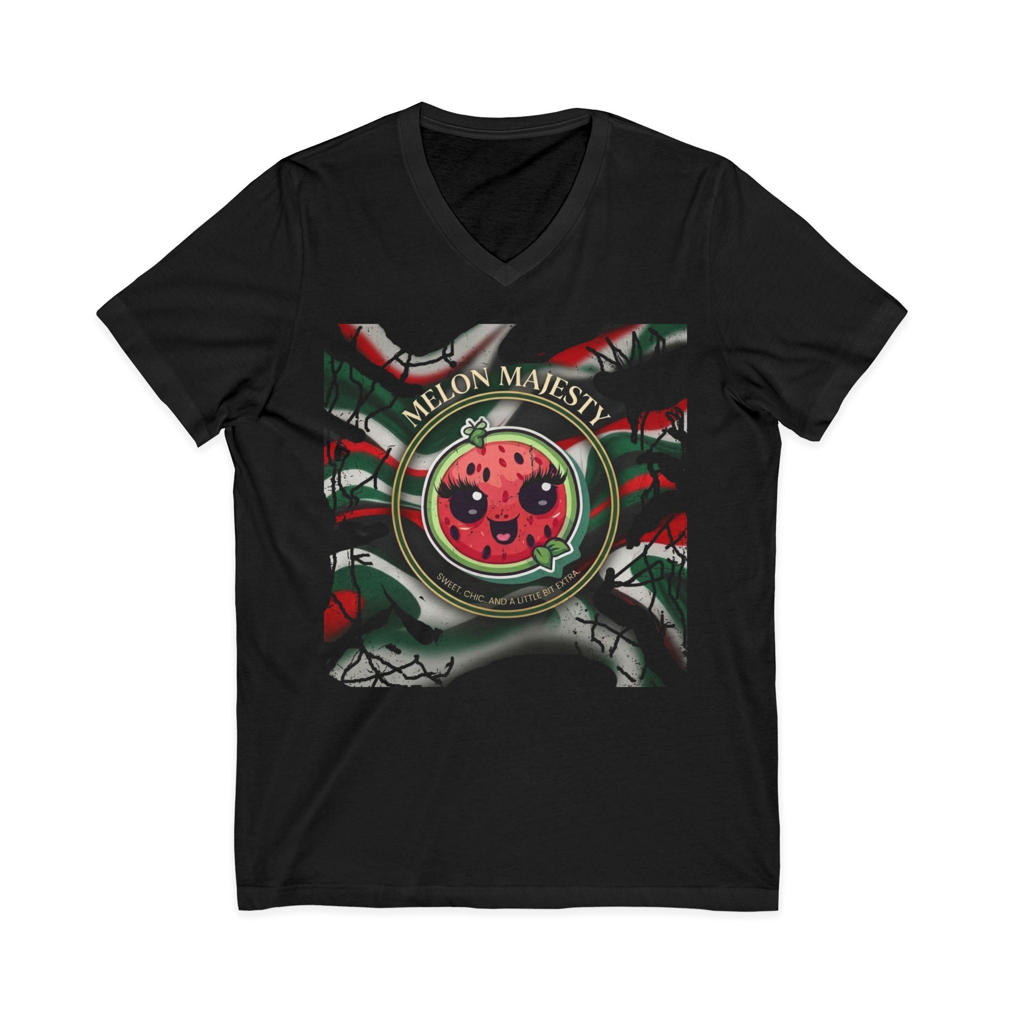 Melon Majesty V-Neck T-Shirt