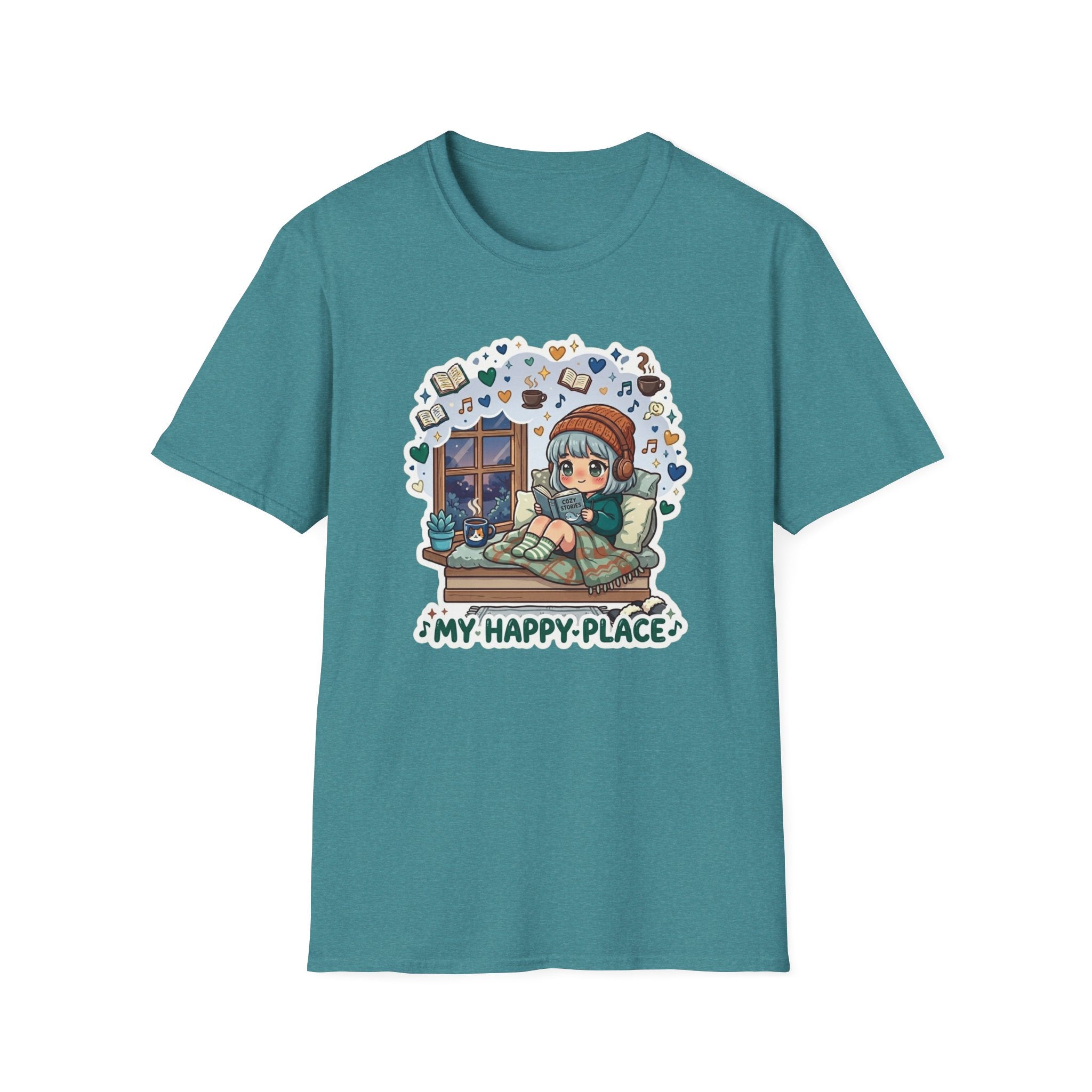 My Happy Place Teal T-Shirt