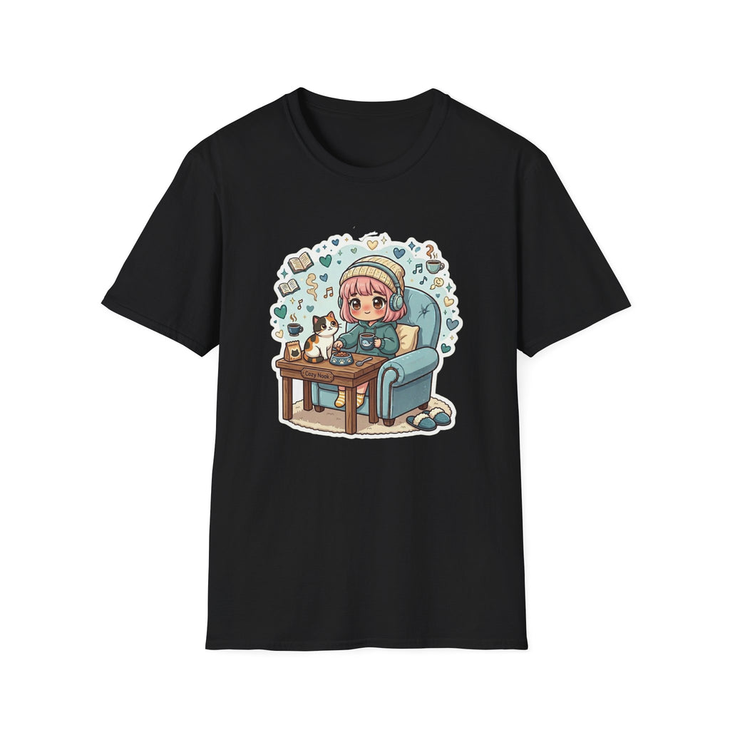 Cat Cozy Nook T-Shirt