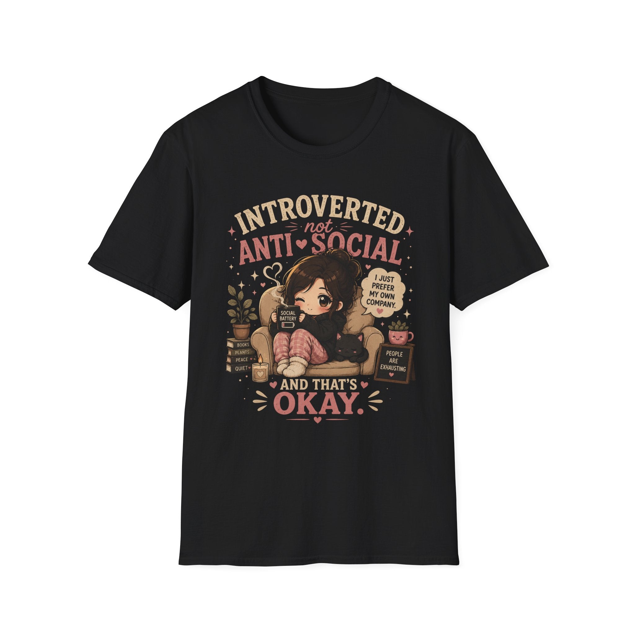 Not Anti Social T-Shirt