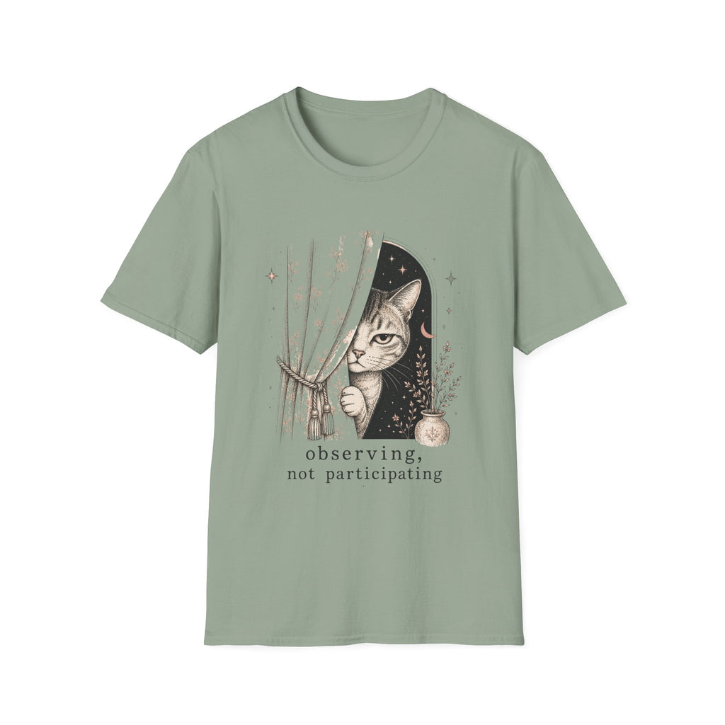 Cat Observing T-Shirt