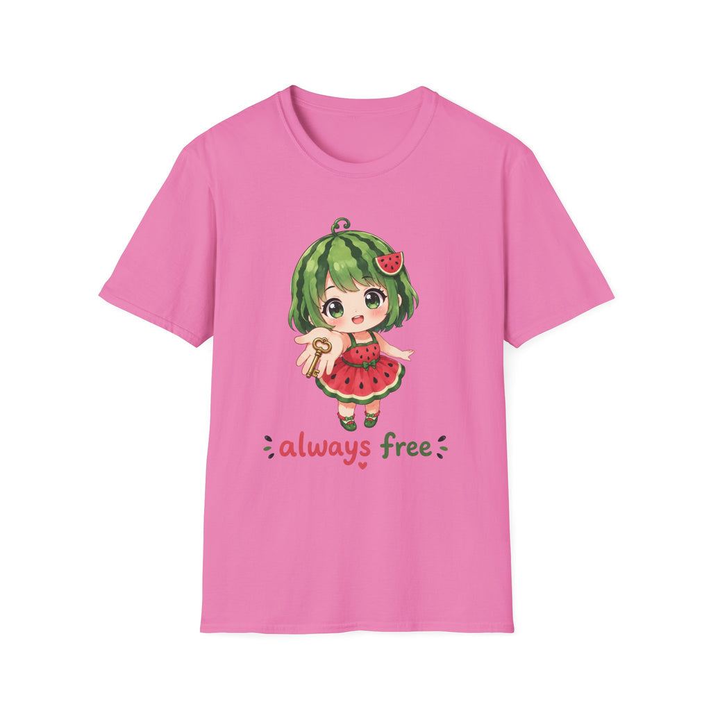 Always Free Watermelon Girl T-Shirt