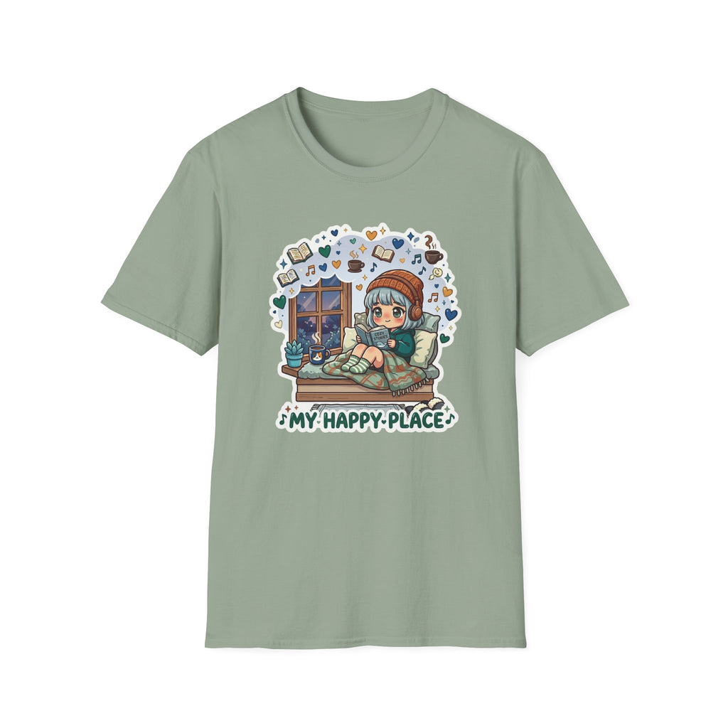 My Happy Place Teal T-Shirt