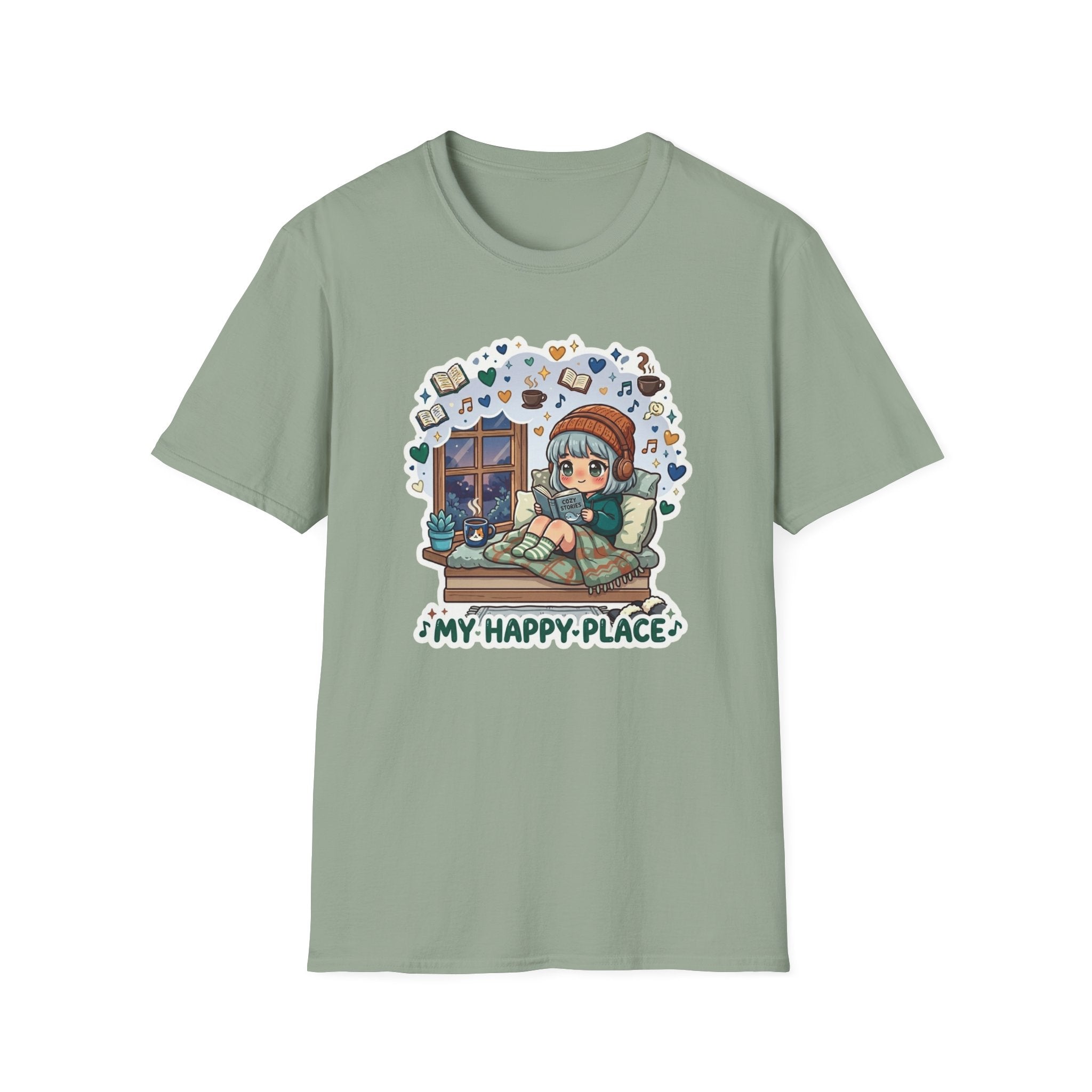 My Happy Place Teal T-Shirt