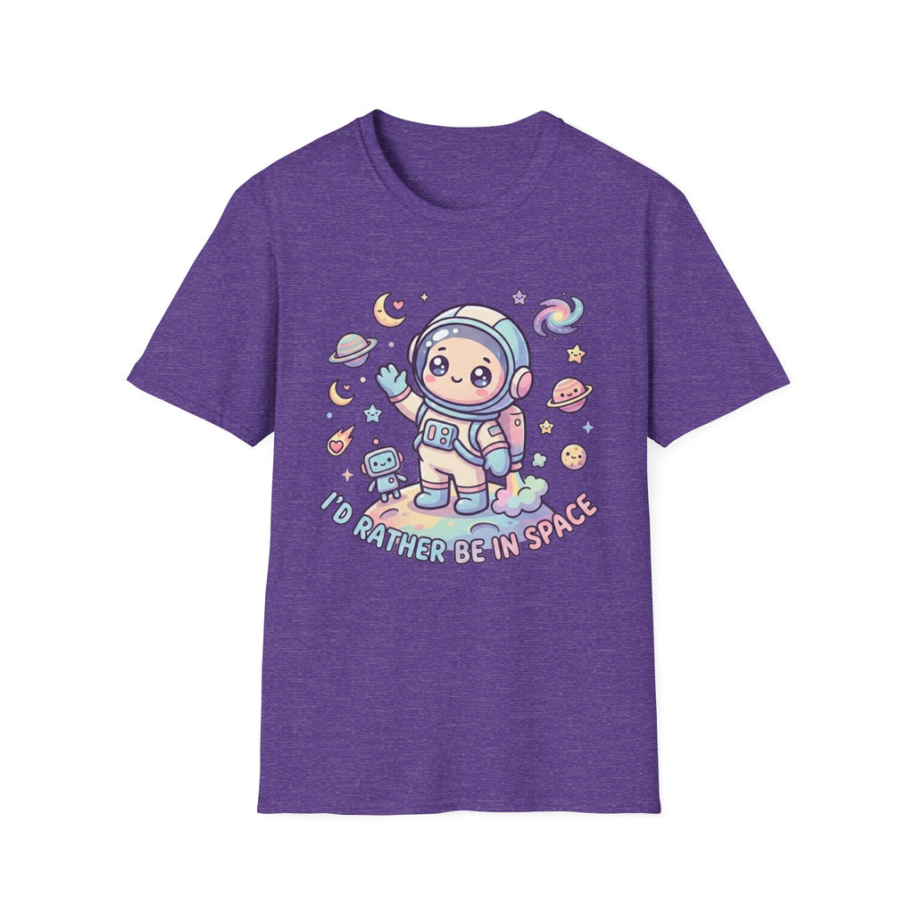 I'd Rather Be In Space On Moon T-Shirt
