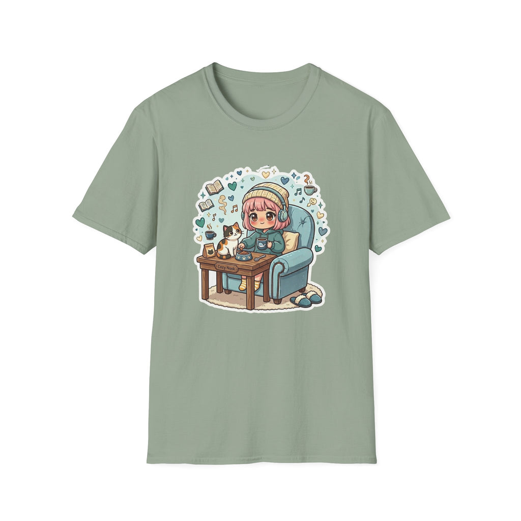 Cat Cozy Nook T-Shirt