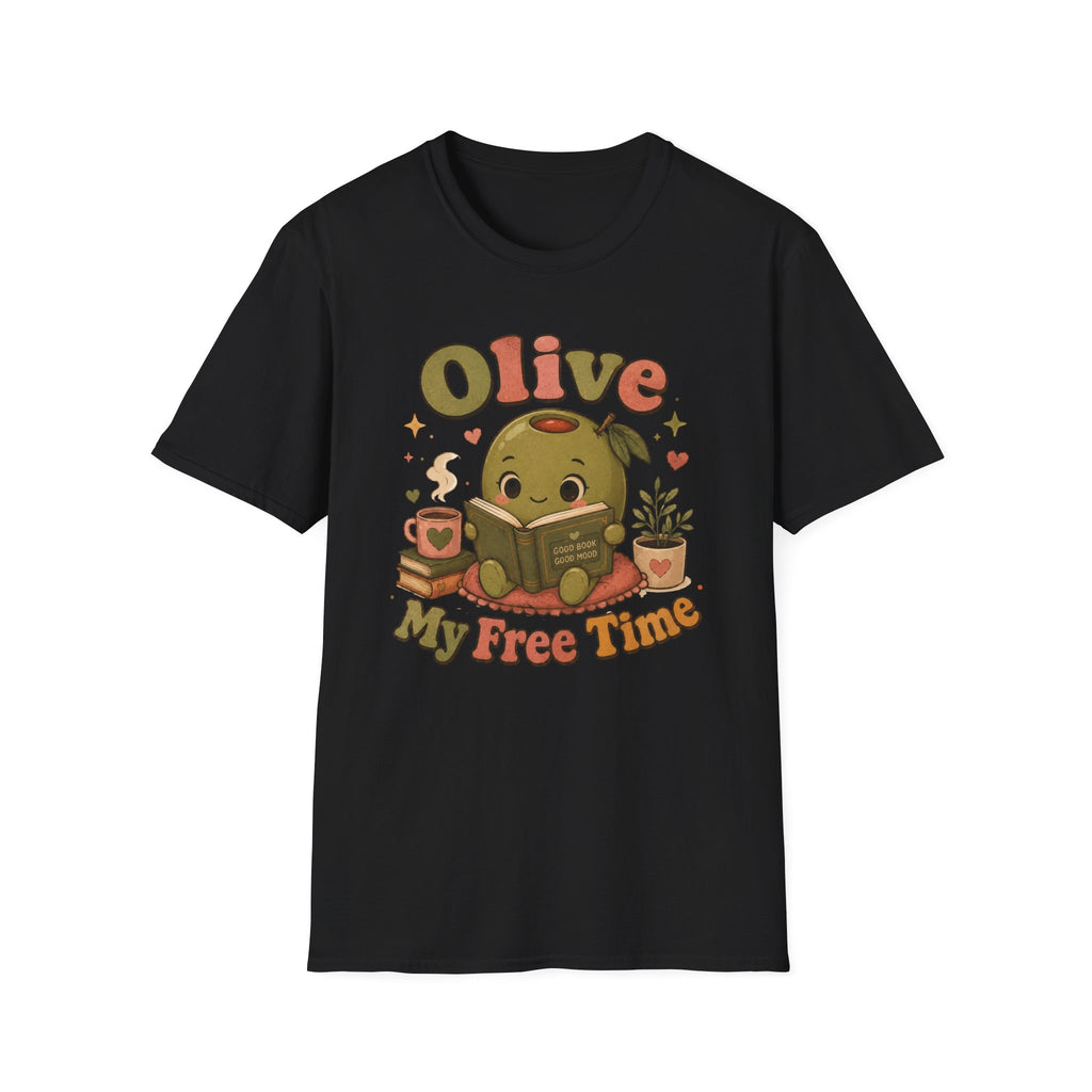 Olive My Free Time T-Shirt
