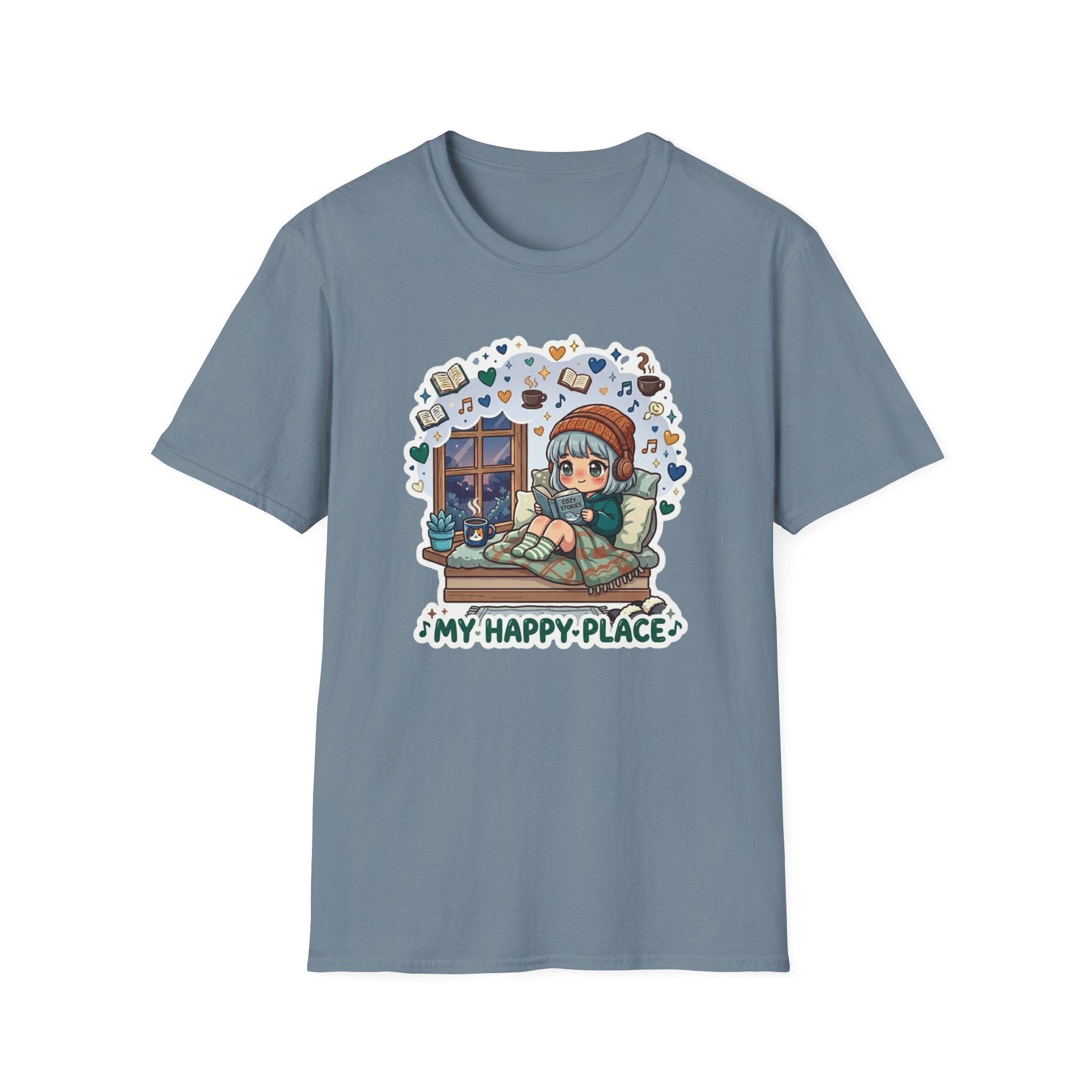 My Happy Place Teal T-Shirt