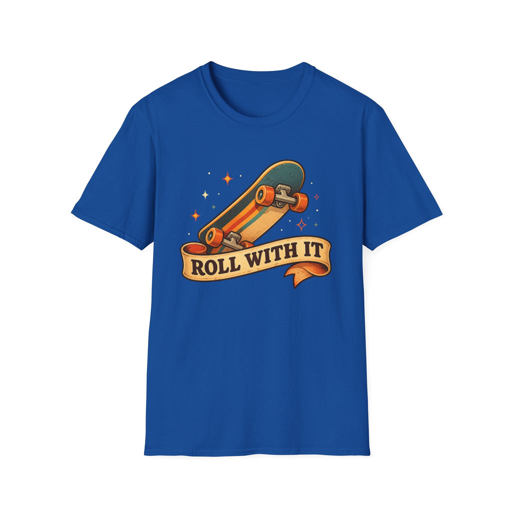 Roll With It Skateboard T-Shirt