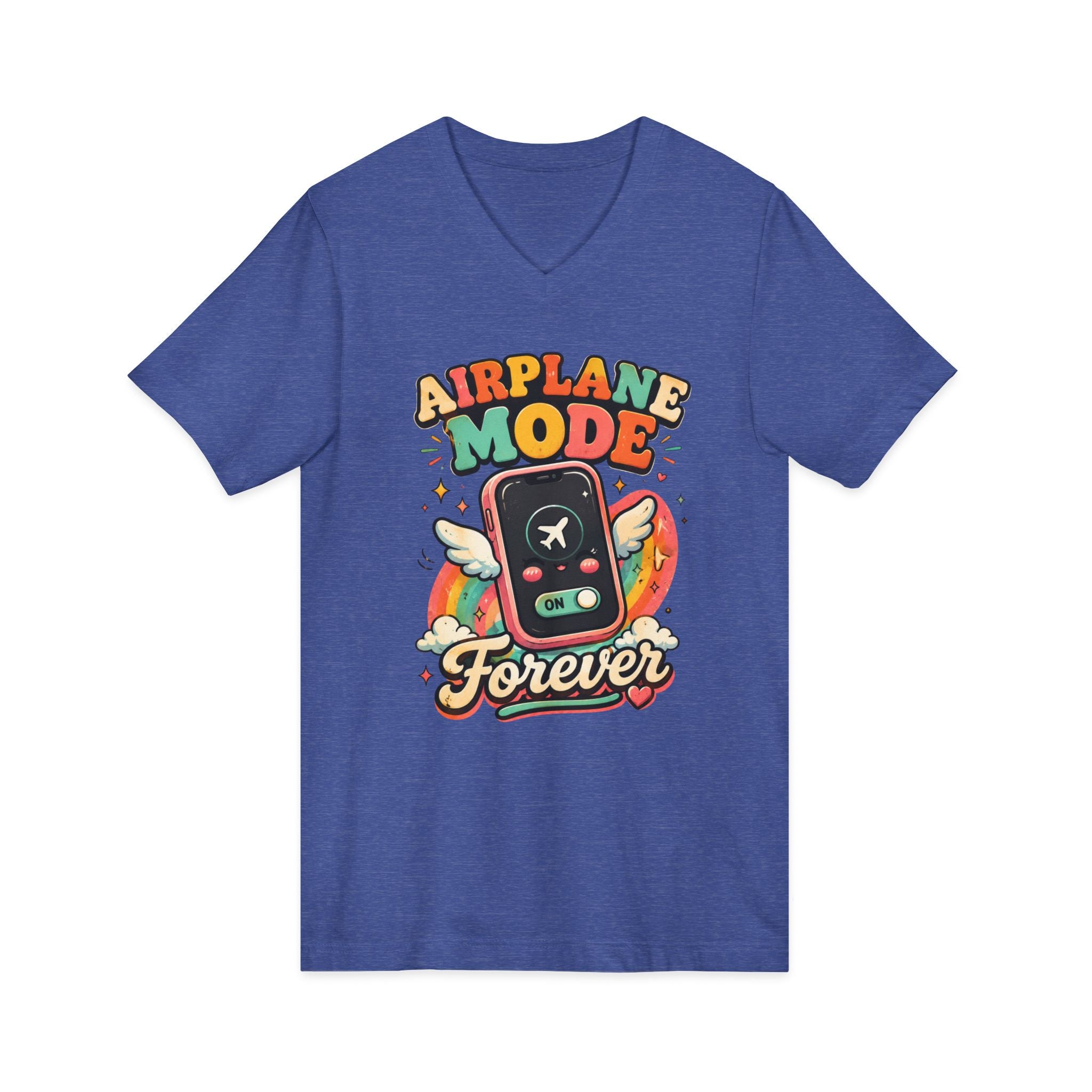 Airplane Mode Forever V-Neck T-Shirt