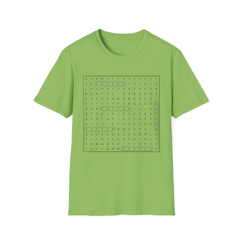 Coffee Crossword T-Shirt