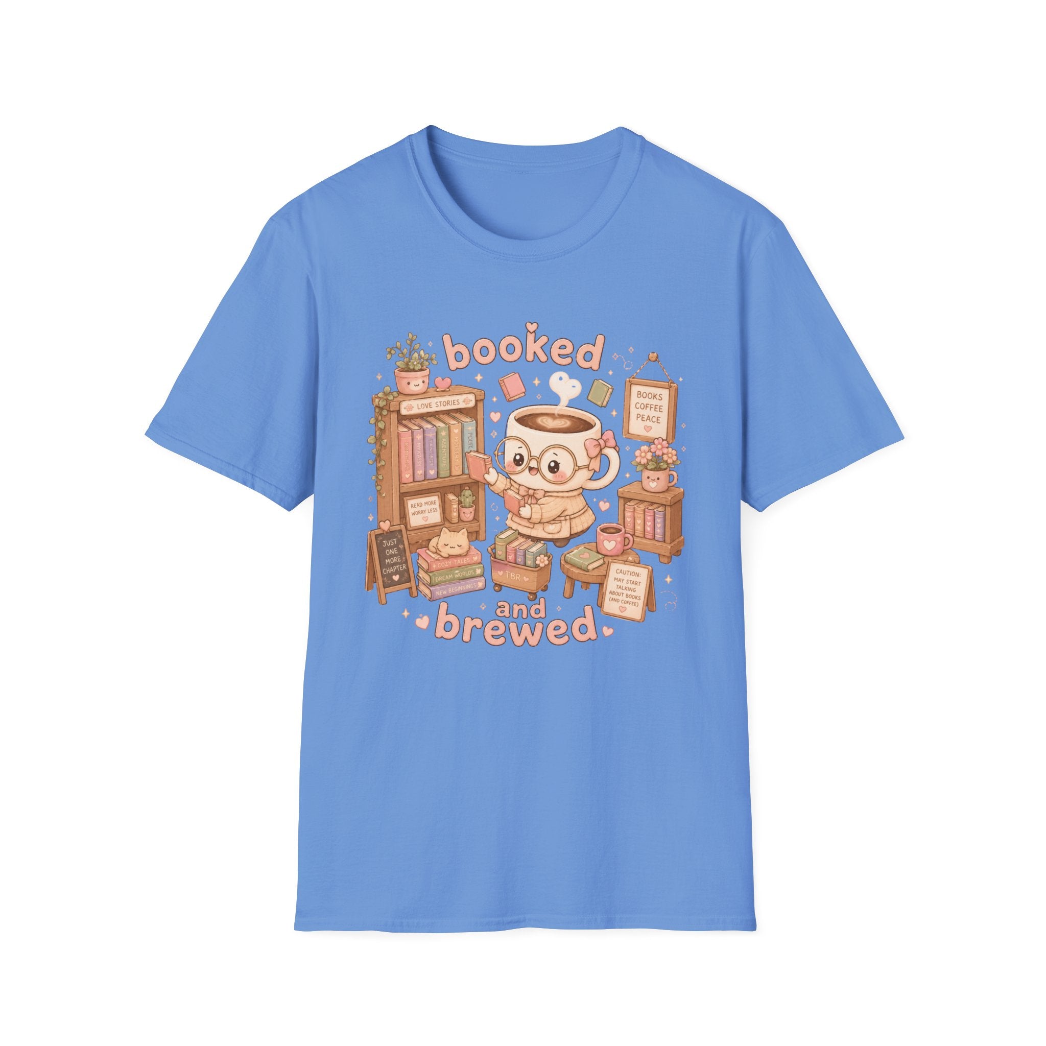 Booked and Brewed T-Shirt