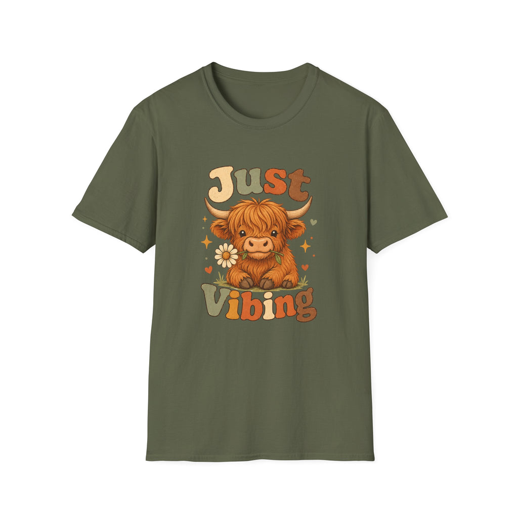 Vibing Cow T-Shirt