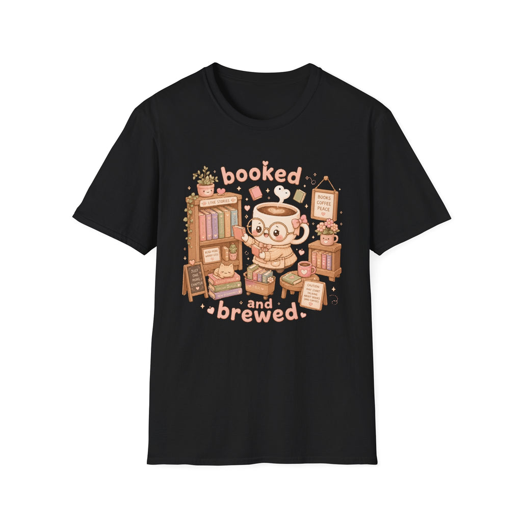 Booked and Brewed T-Shirt