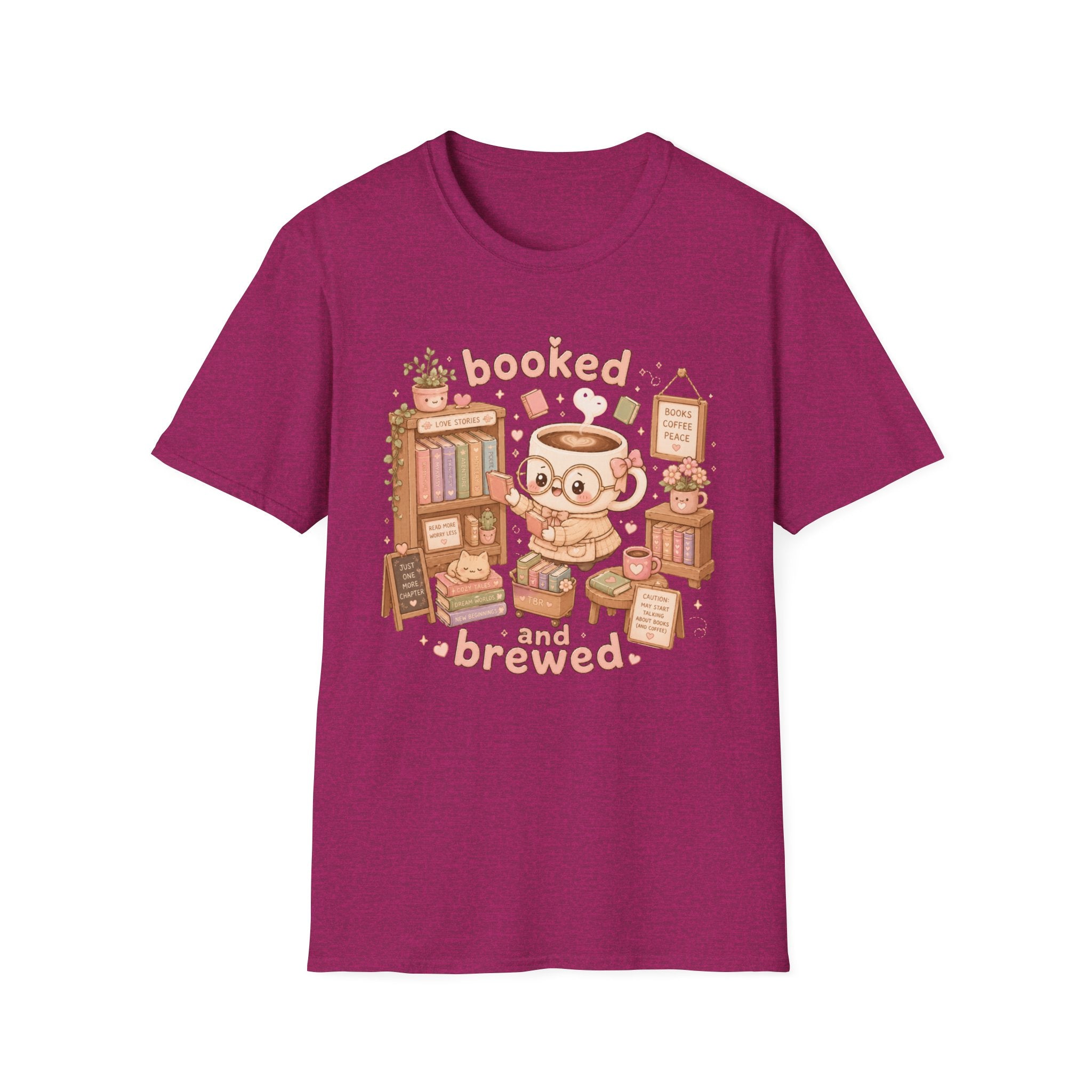 Booked and Brewed T-Shirt