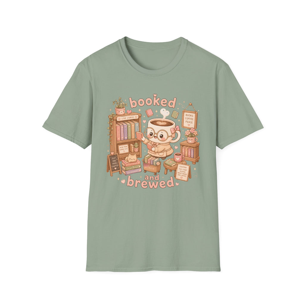 Booked and Brewed T-Shirt
