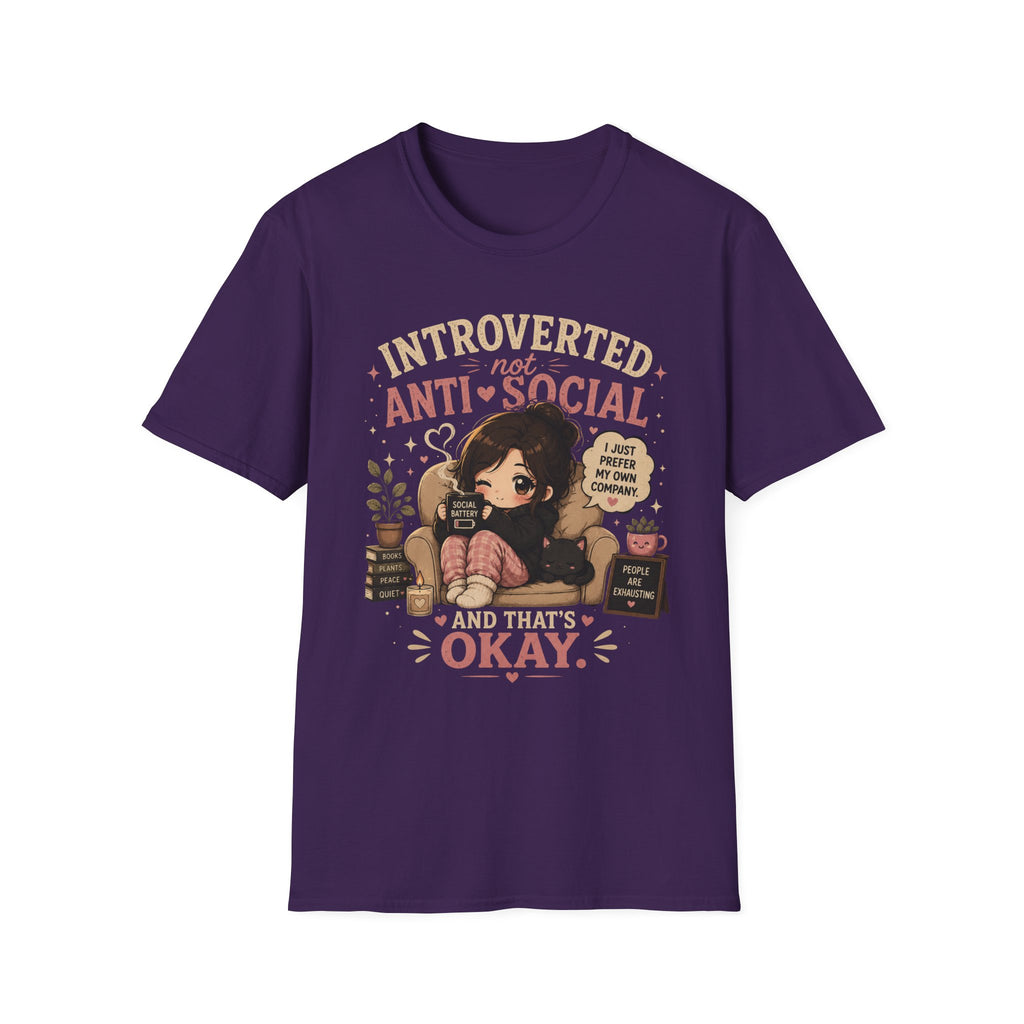 Not Anti Social T-Shirt