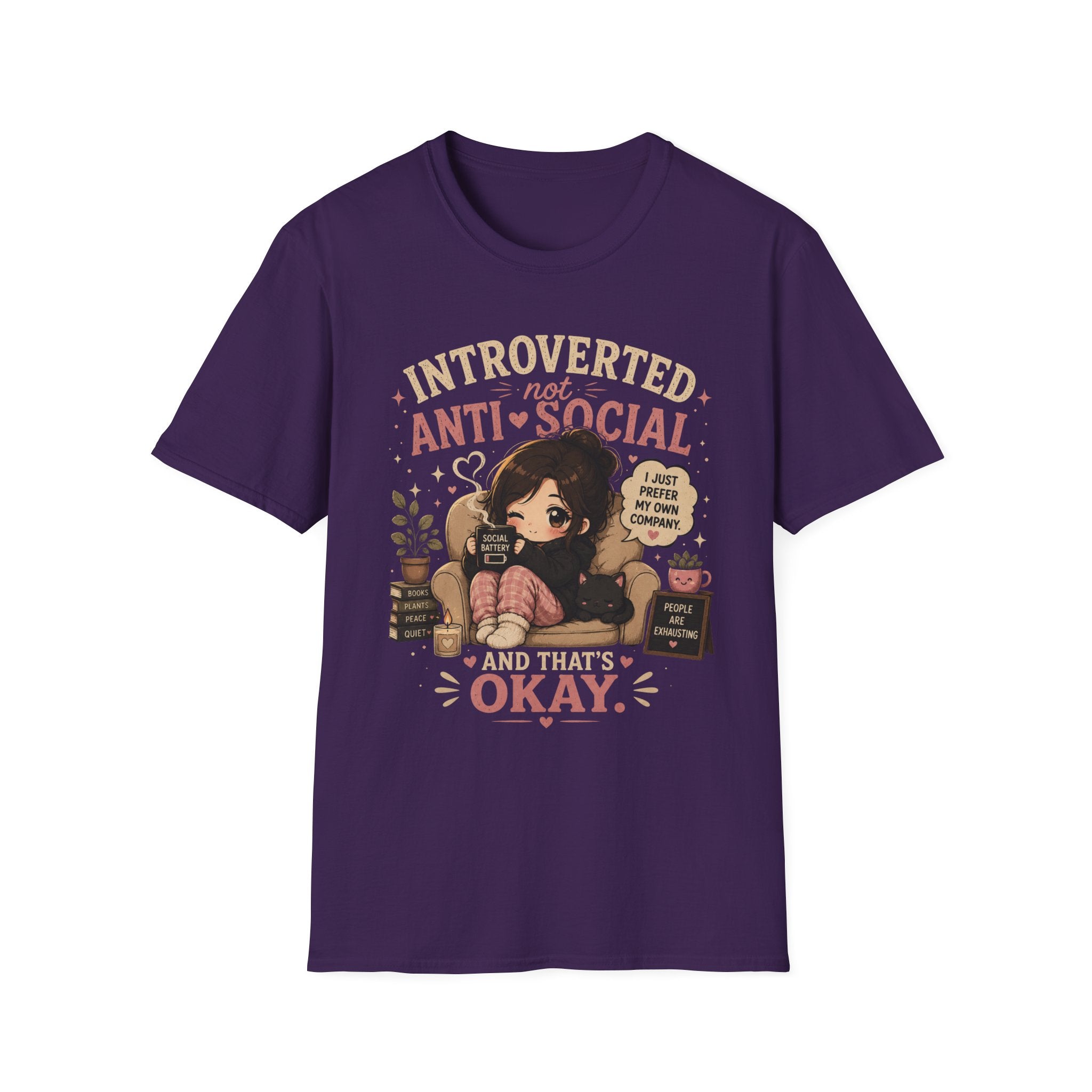 Not Anti Social T-Shirt