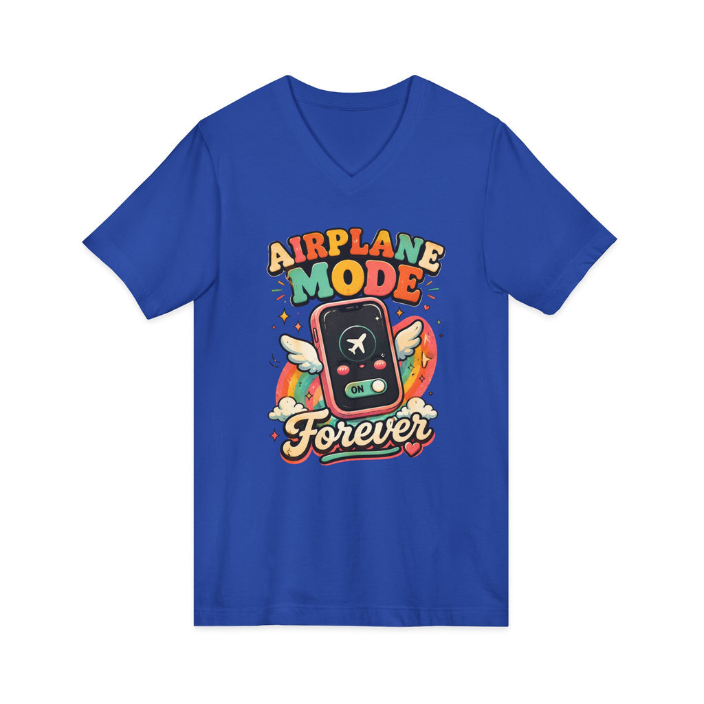 Airplane Mode Forever V-Neck T-Shirt