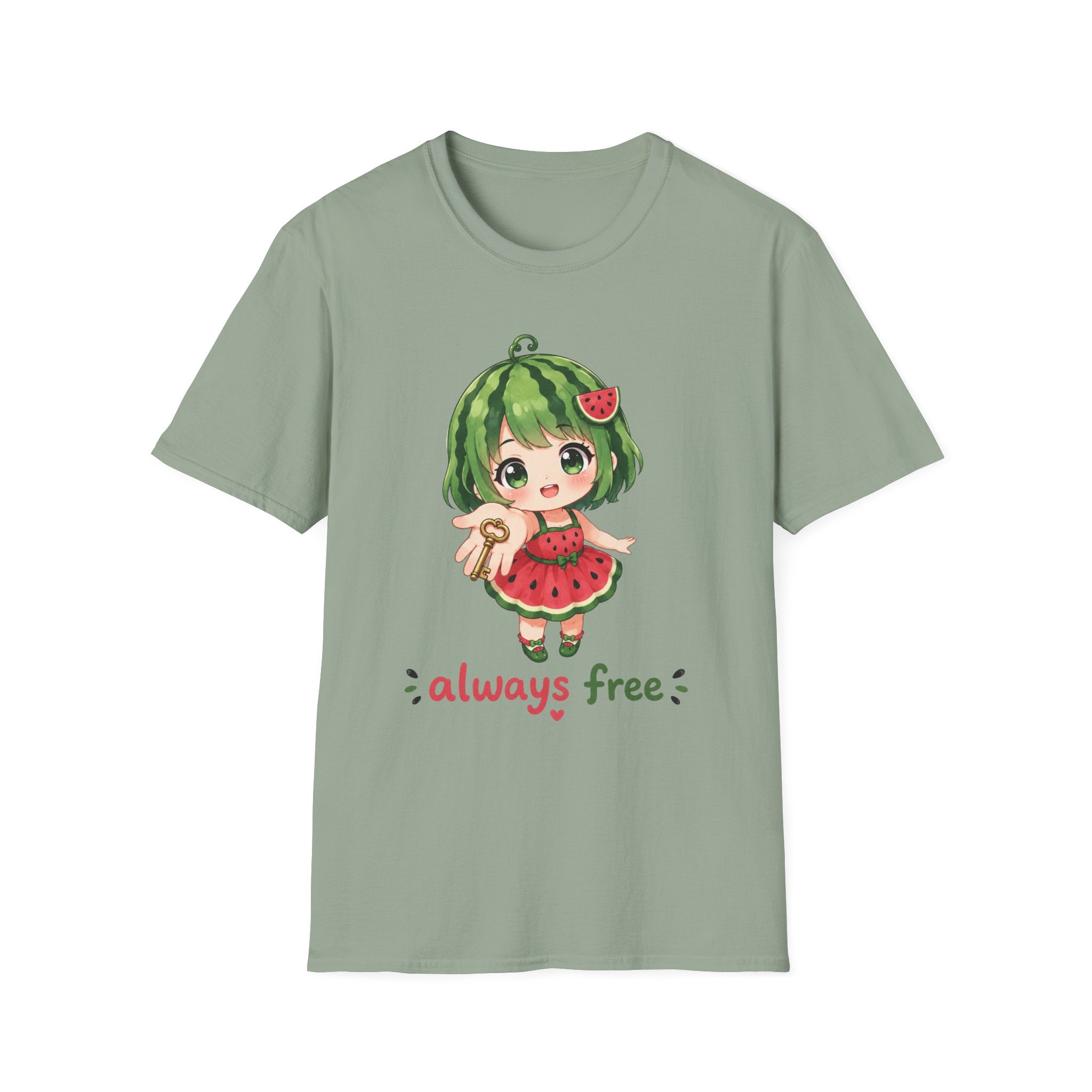 Always Free Watermelon Girl T-Shirt
