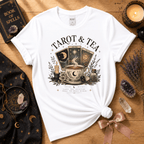 Tarot & Tea | Witchy Graphic T-Shirt