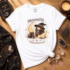 Moonlit & Unbothered | Witchy Graphic T-Shirt