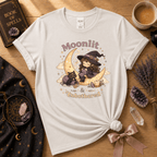 Moonlit & Unbothered | Witchy Graphic T-Shirt
