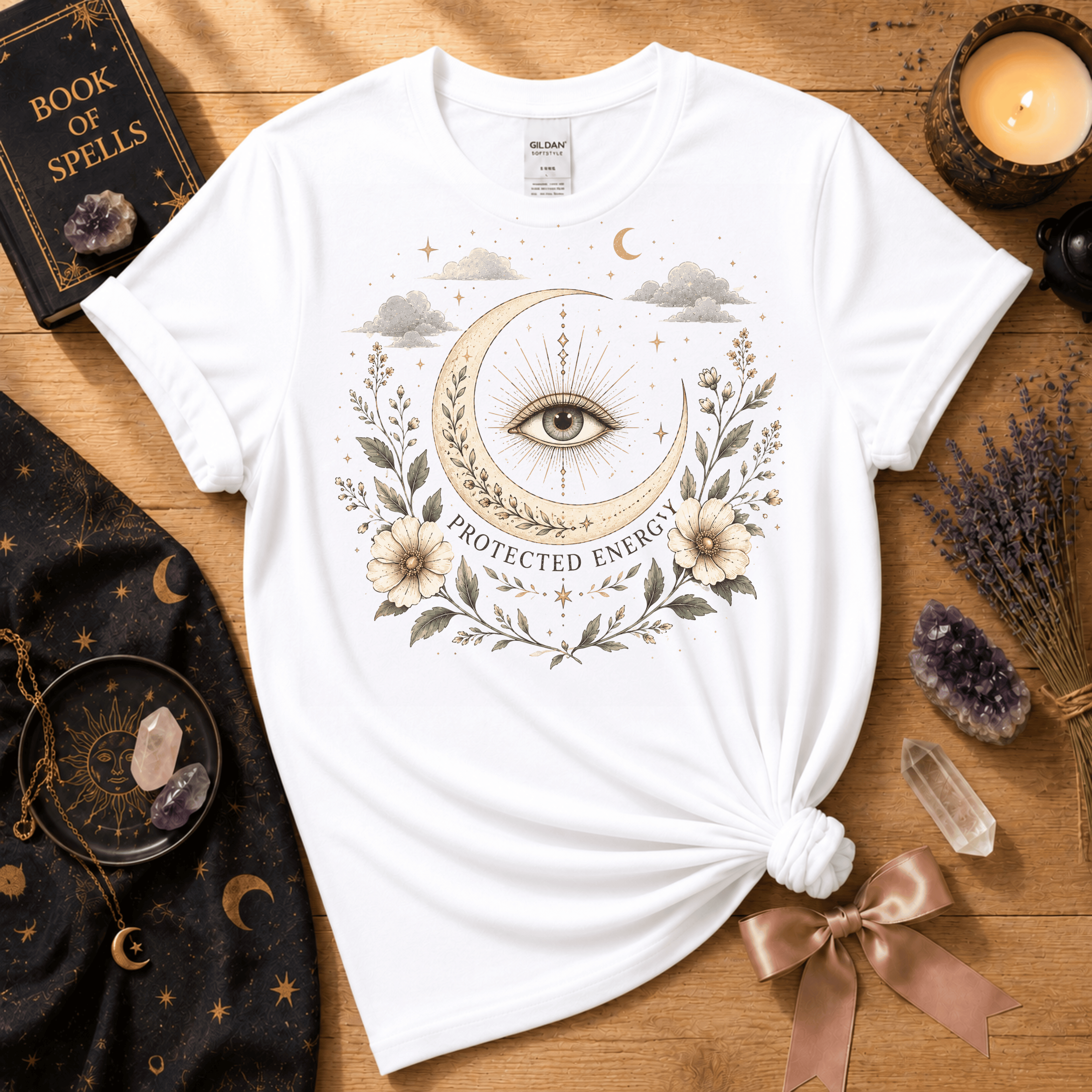 Protected Energy | Witchy Graphic T-Shirt