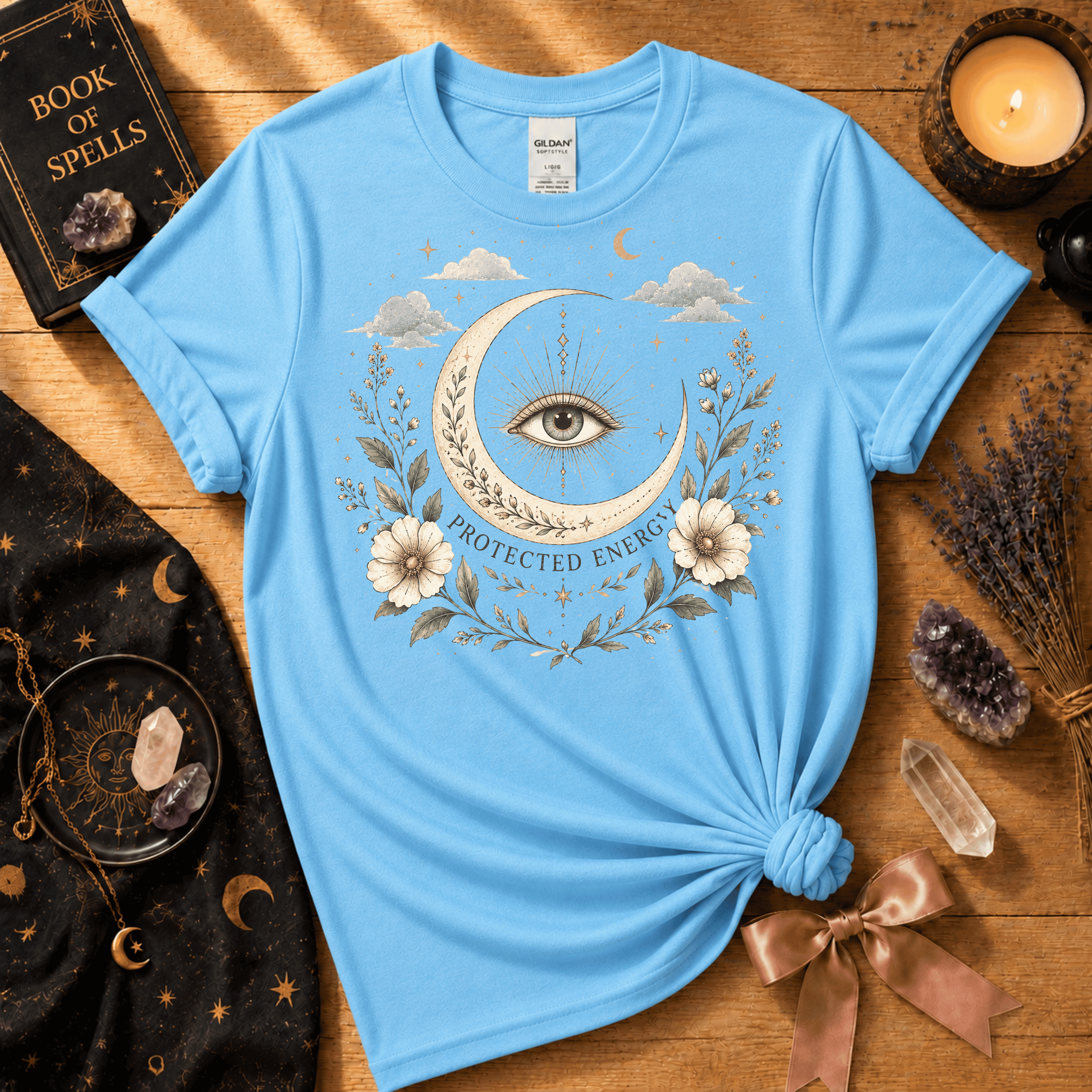 Protected Energy | Witchy Graphic T-Shirt