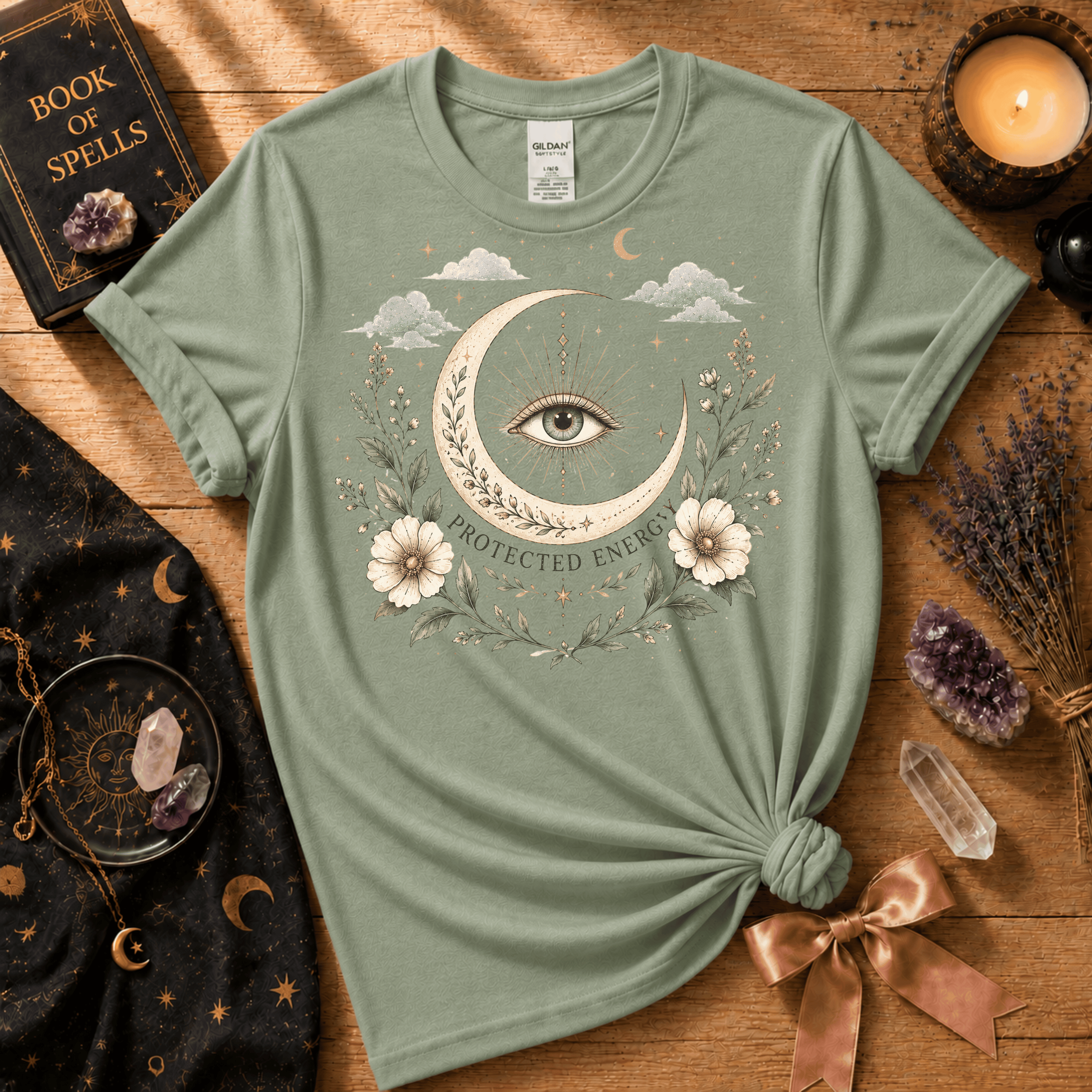 Protected Energy | Witchy Graphic T-Shirt