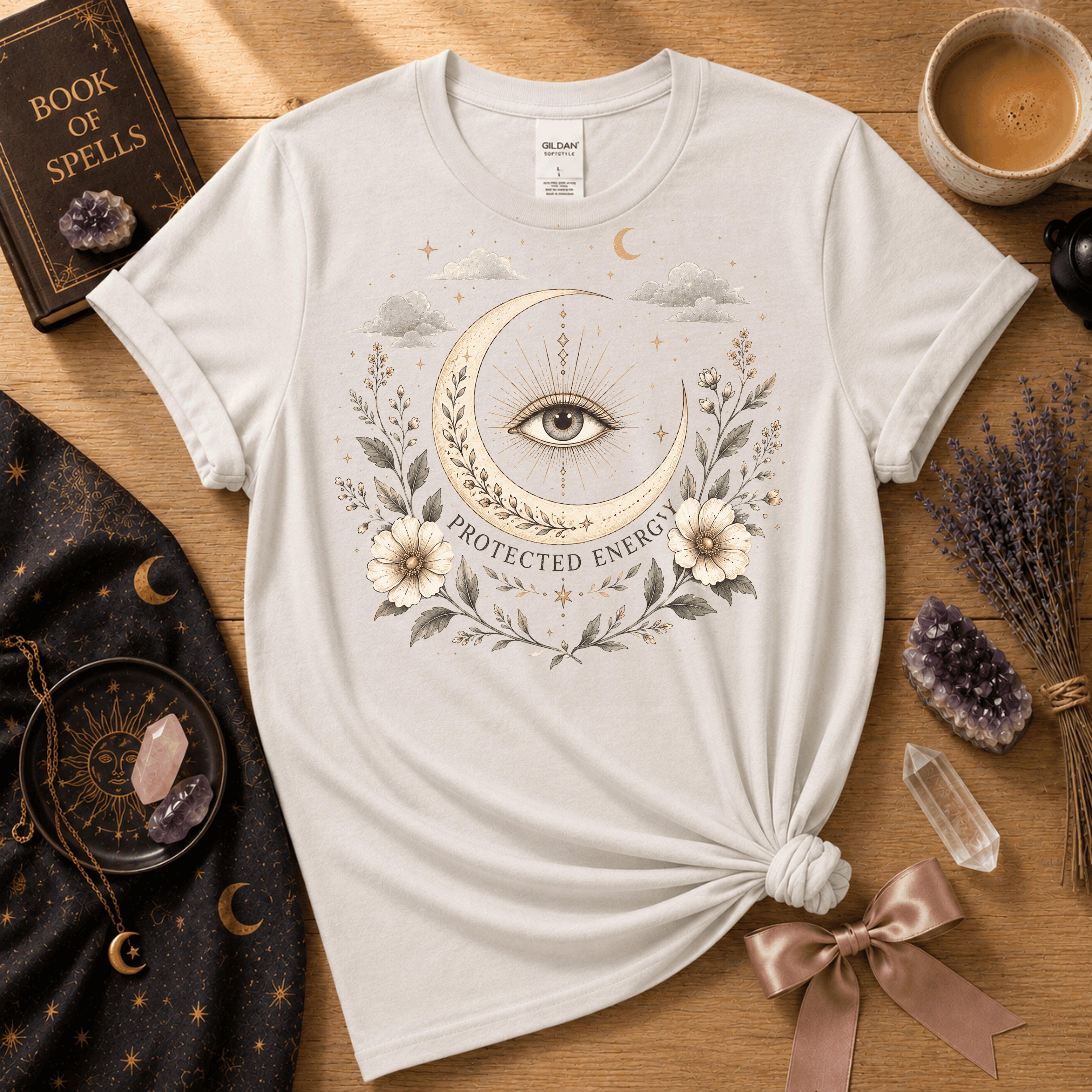 Protected Energy | Witchy Graphic T-Shirt