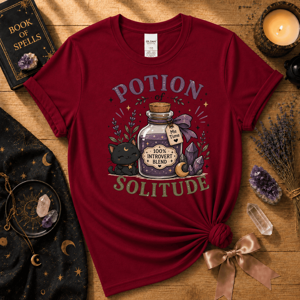 Potion of Solitude | Witchy Graphic T-Shirt