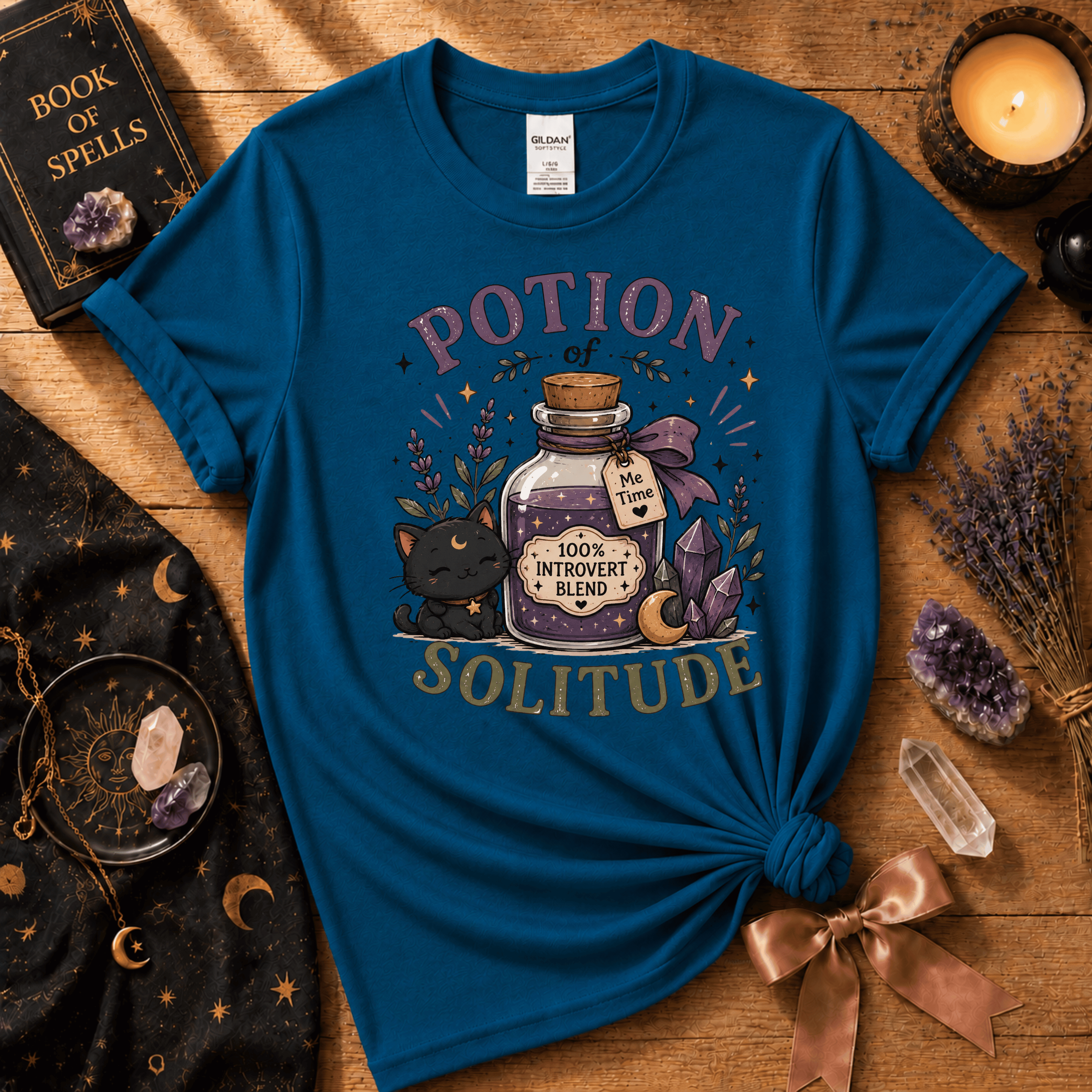 Potion of Solitude | Witchy Graphic T-Shirt
