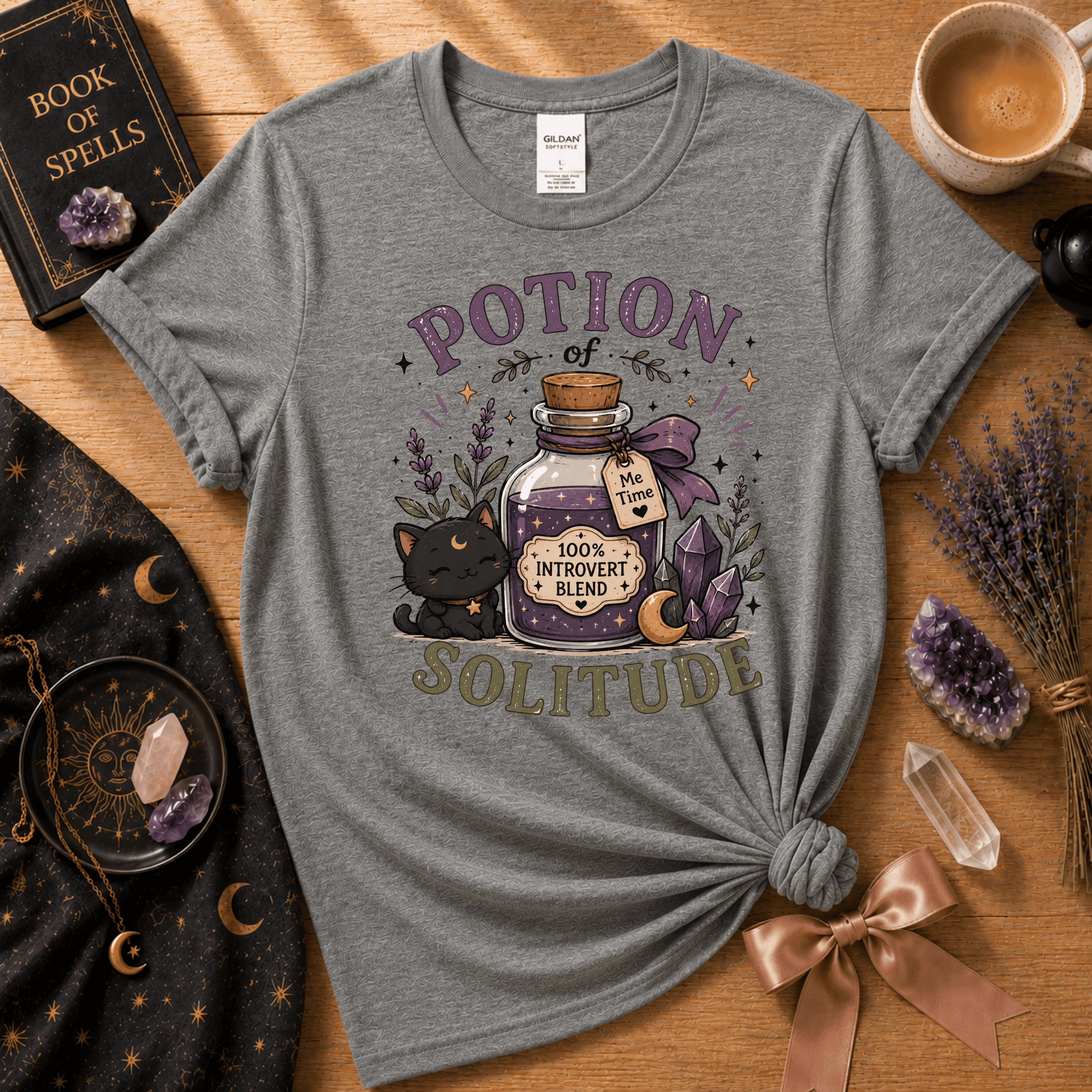 Potion of Solitude | Witchy Graphic T-Shirt
