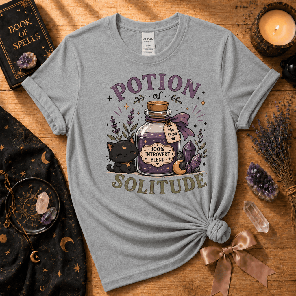 Potion of Solitude | Witchy Graphic T-Shirt