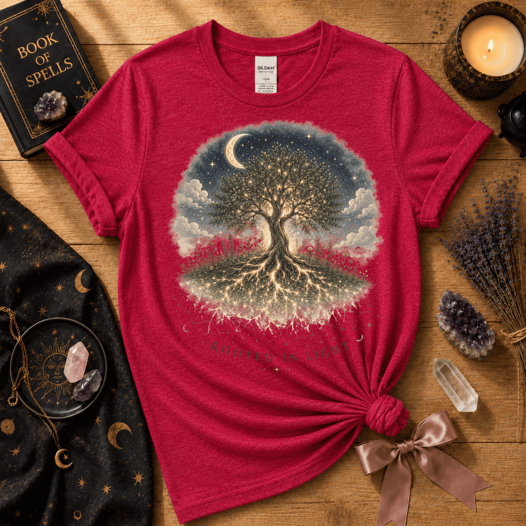 Rooted in Light | Witchy Graphic T-Shirt