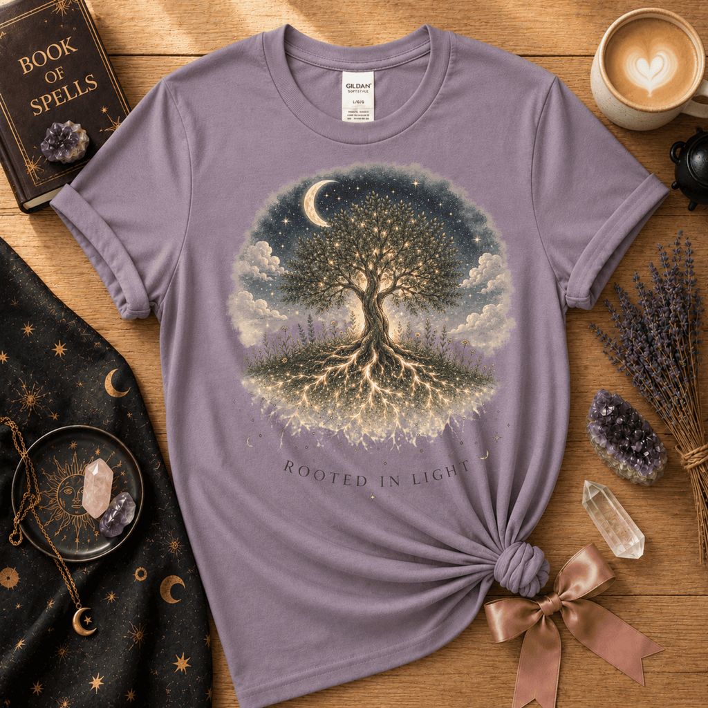 Rooted in Light | Witchy Graphic T-Shirt