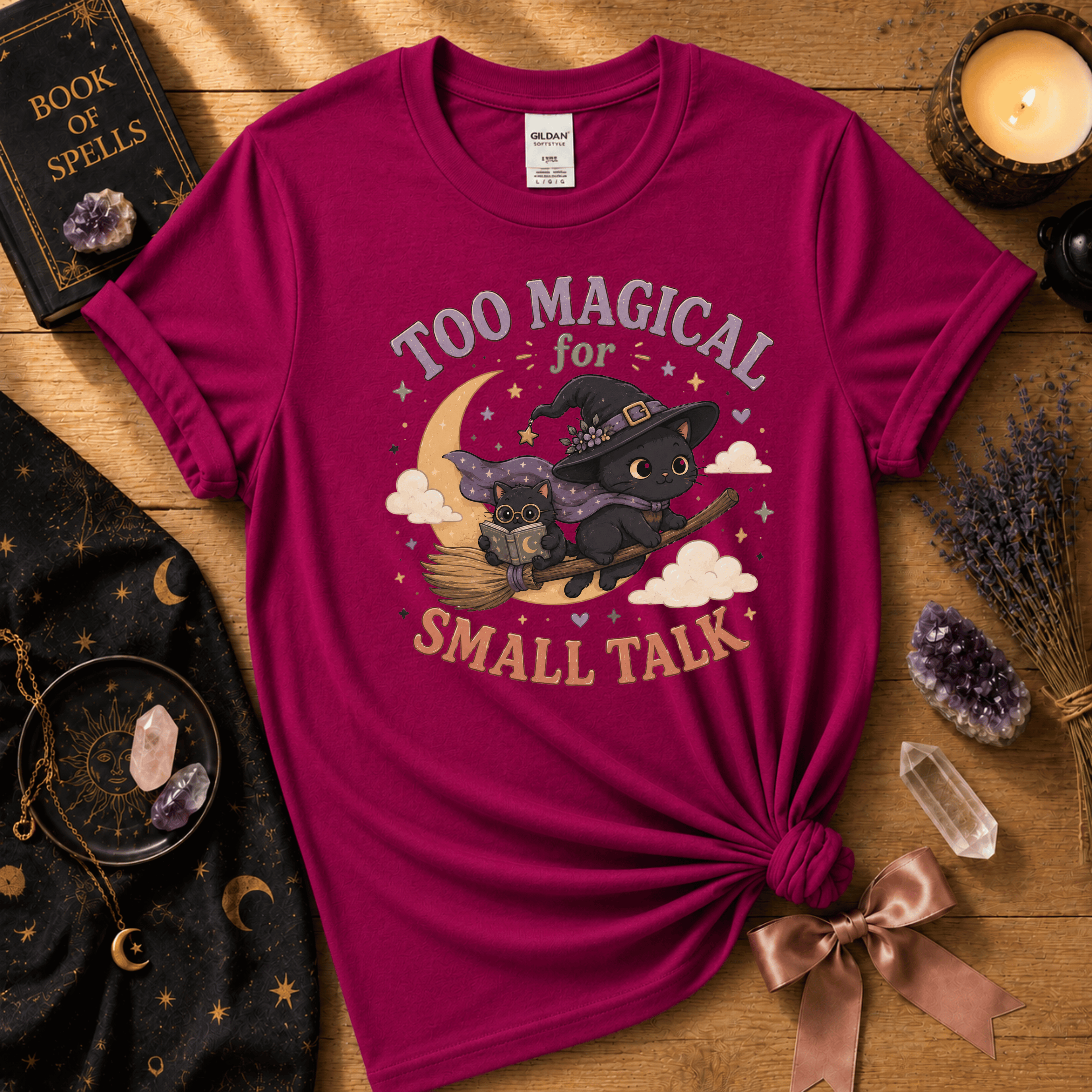 Too Magical | Witchy Graphic T-Shirt
