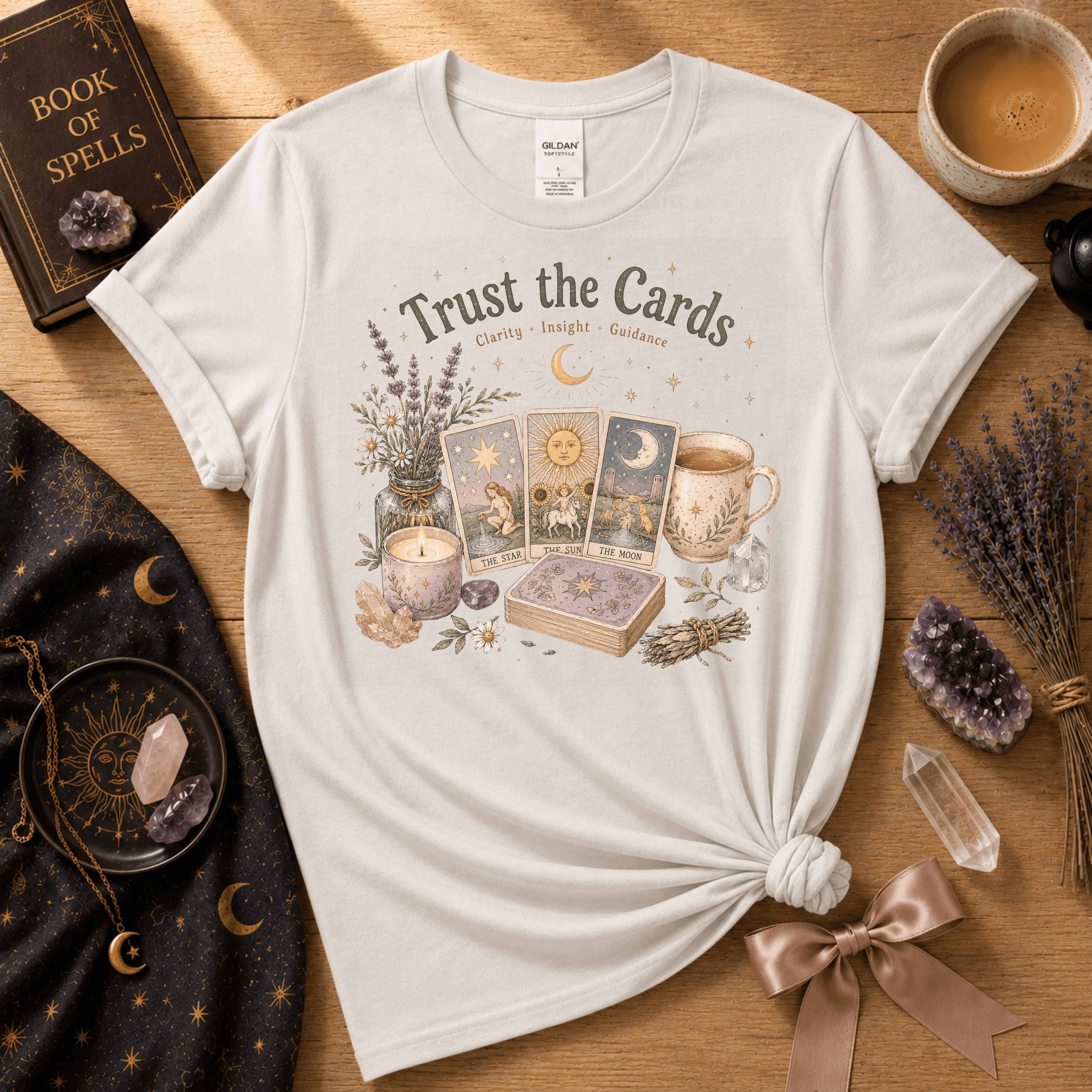 Trust The Cards | Witchy Graphic T-Shirt