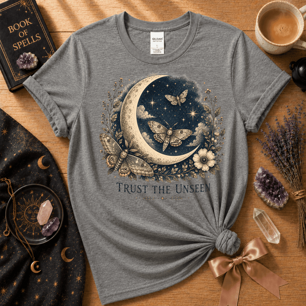 Trust the Unseen | Celestial Graphic T-Shirt
