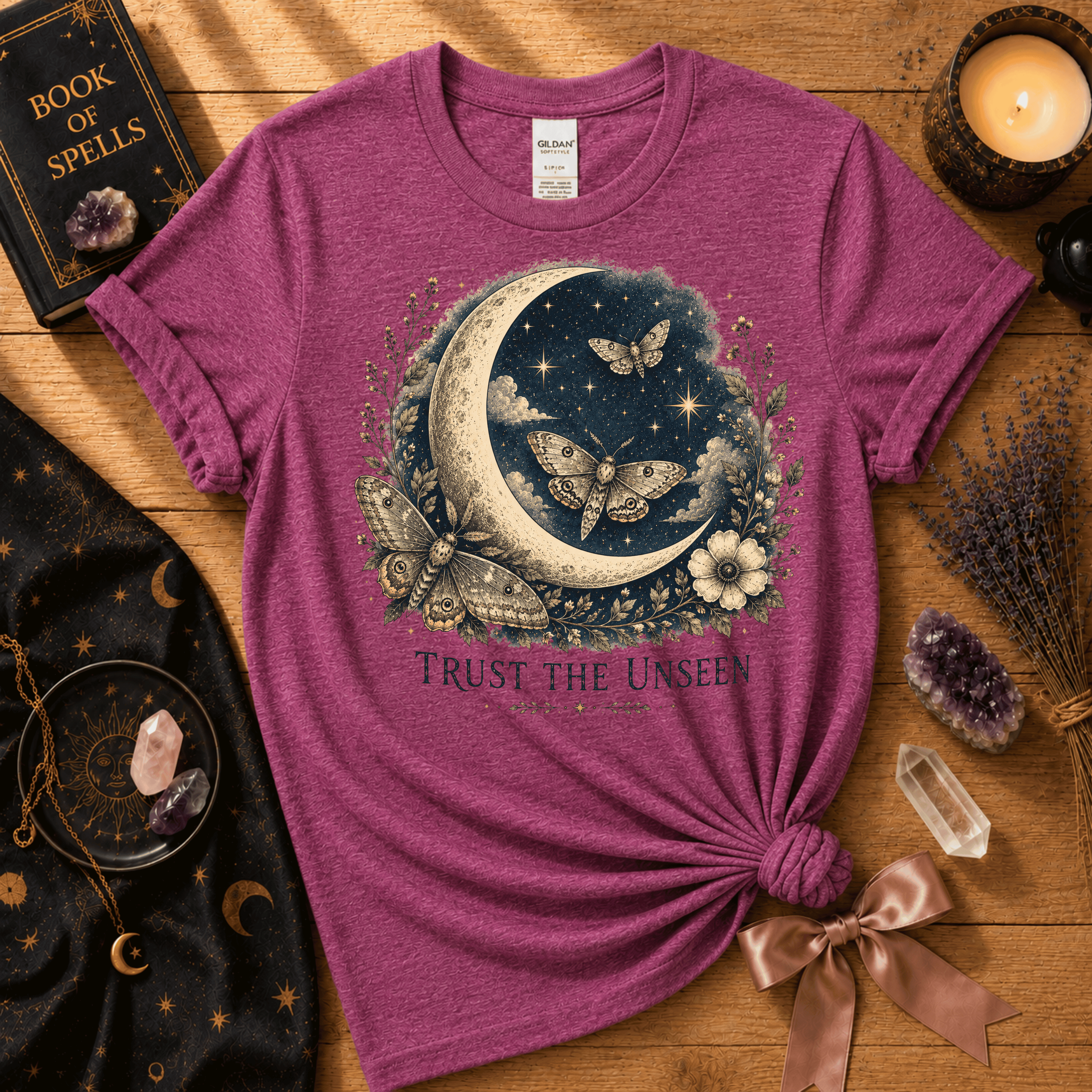 Trust the Unseen | Celestial Graphic T-Shirt