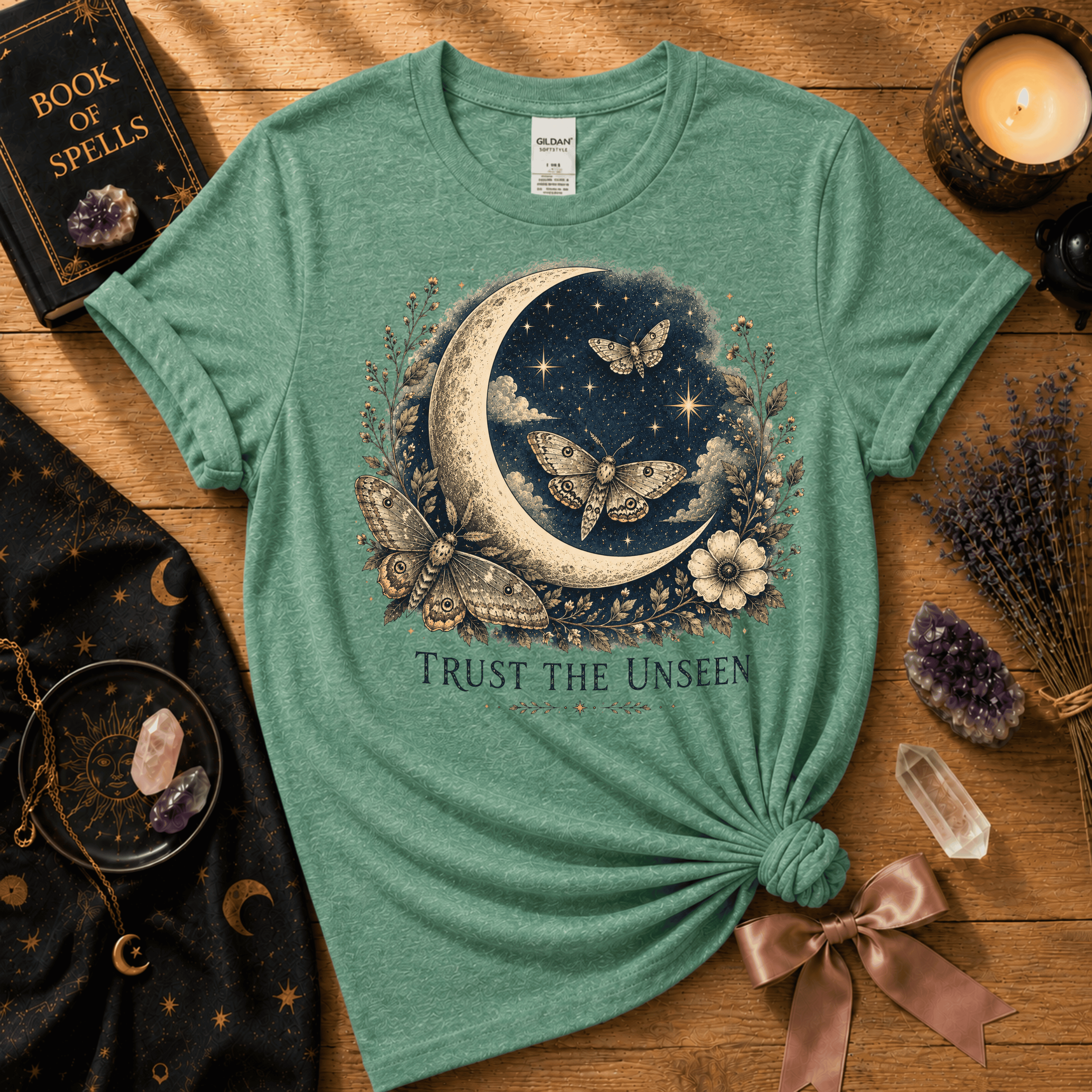 Trust the Unseen | Celestial Graphic T-Shirt