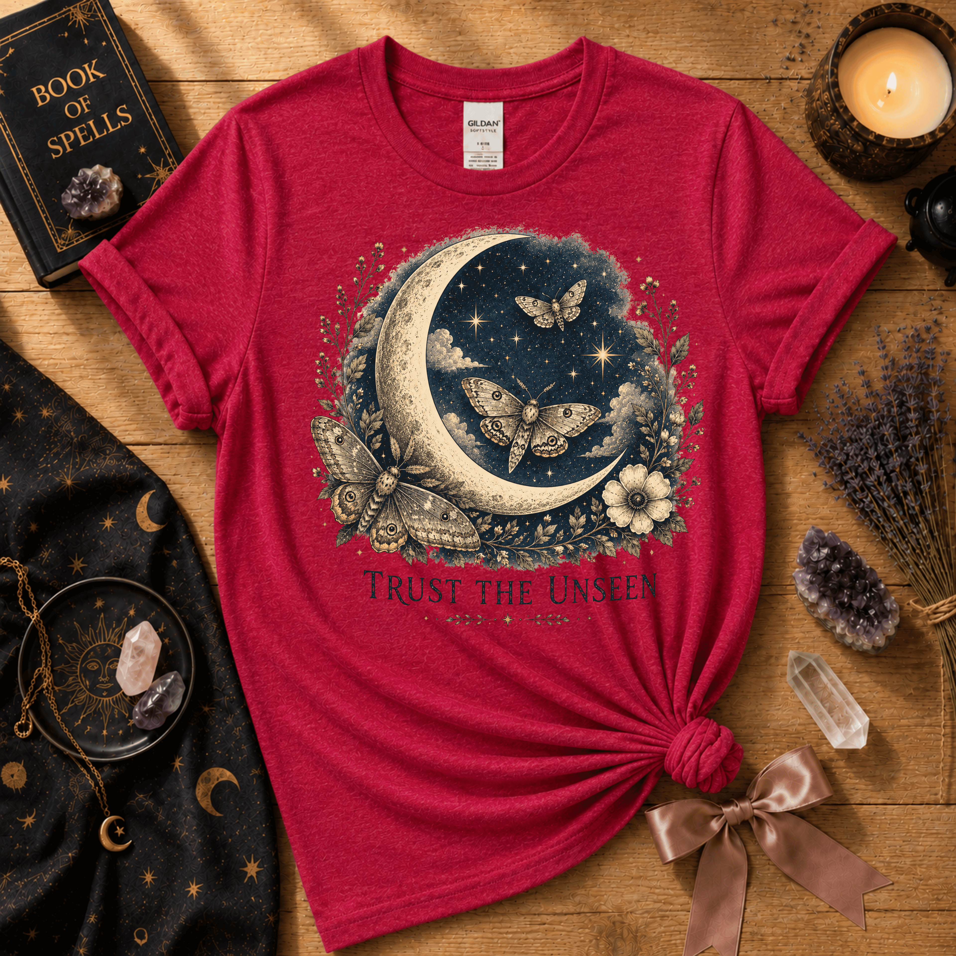 Trust the Unseen | Celestial Graphic T-Shirt