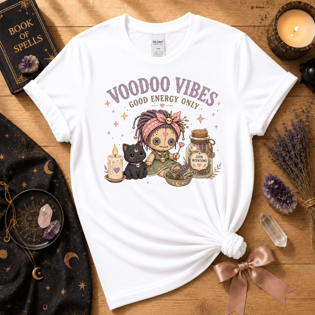 Voodoo Vibes | Witchy Graphic T-Shirt