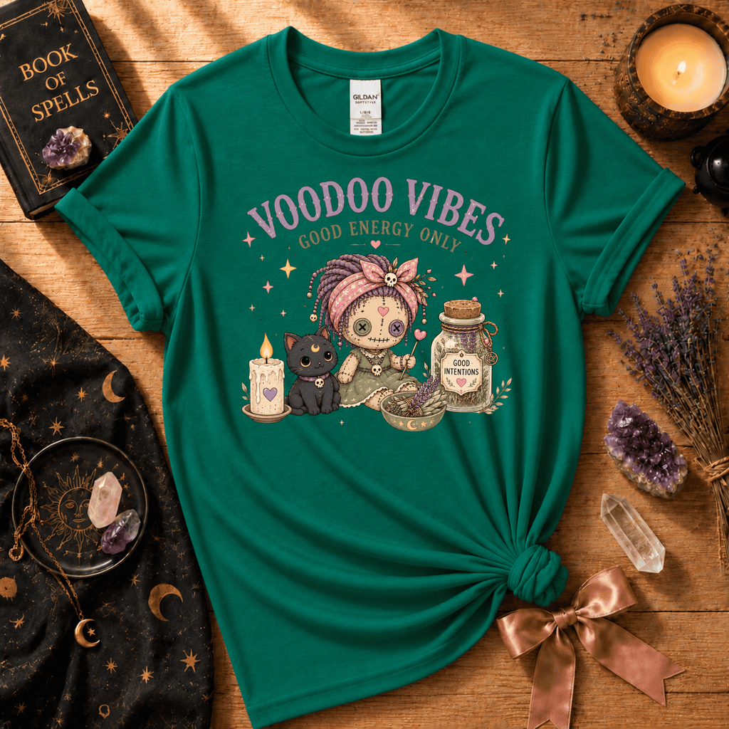 Voodoo Vibes | Witchy Graphic T-Shirt