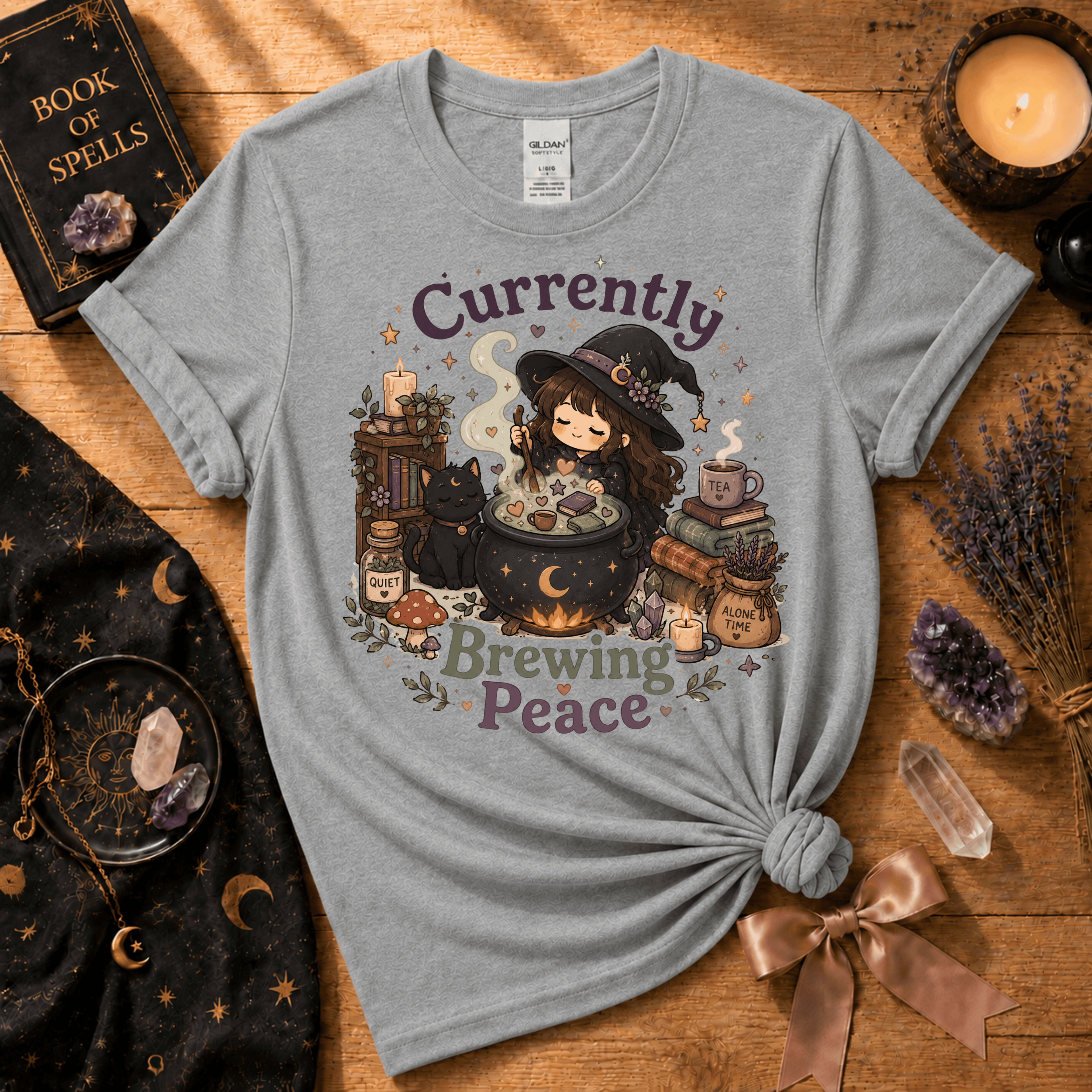 Currently Brewing | Witchy Graphic T-Shirt