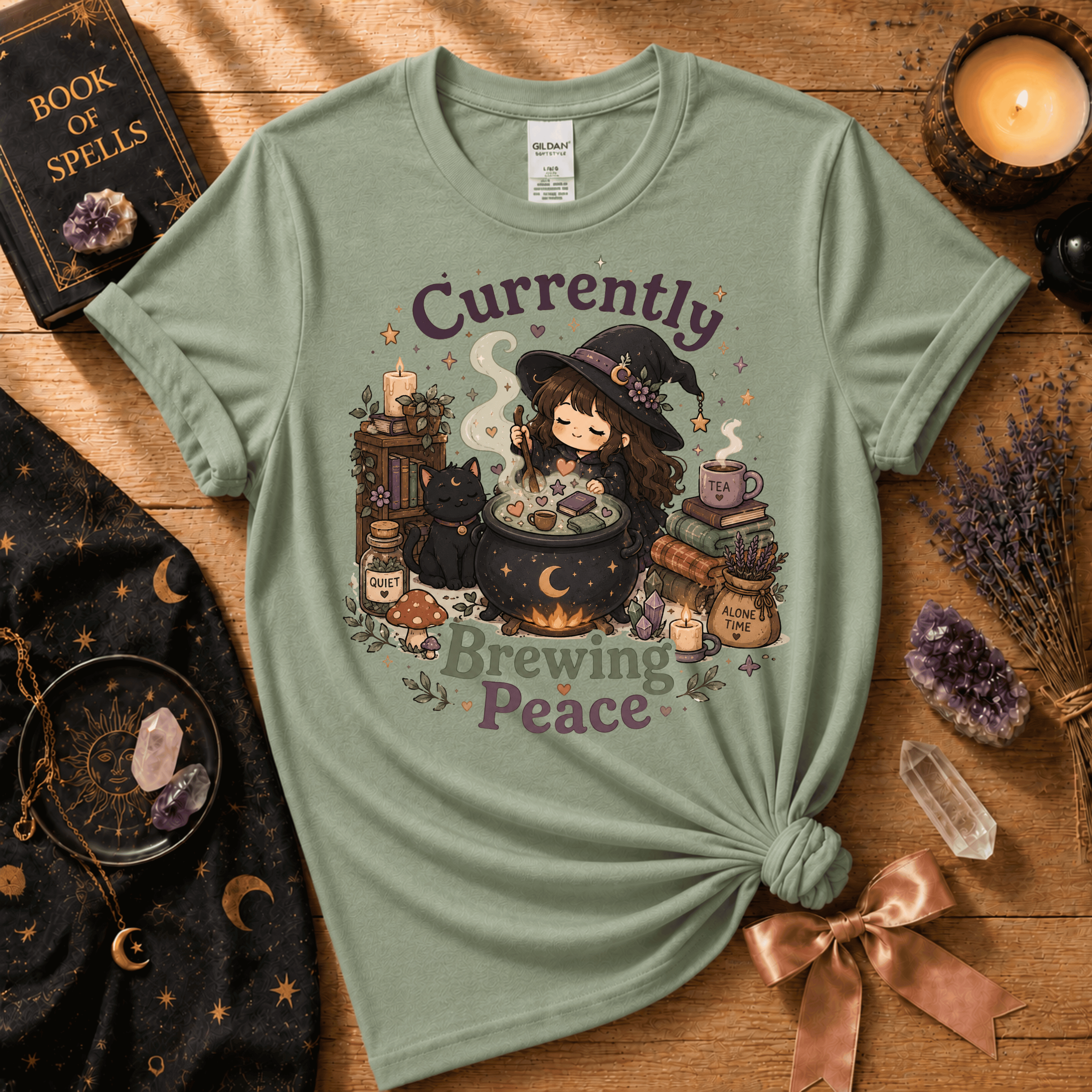 Currently Brewing | Witchy Graphic T-Shirt