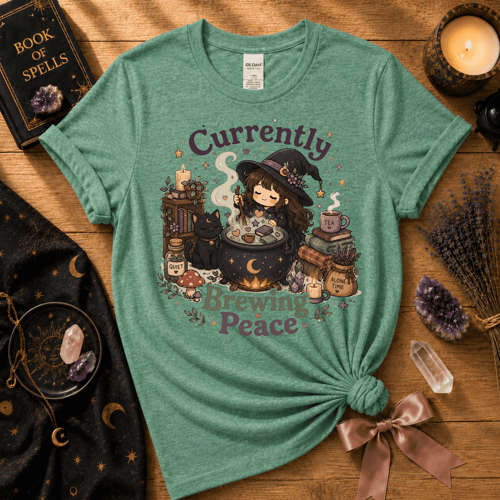 Currently Brewing | Witchy Graphic T-Shirt